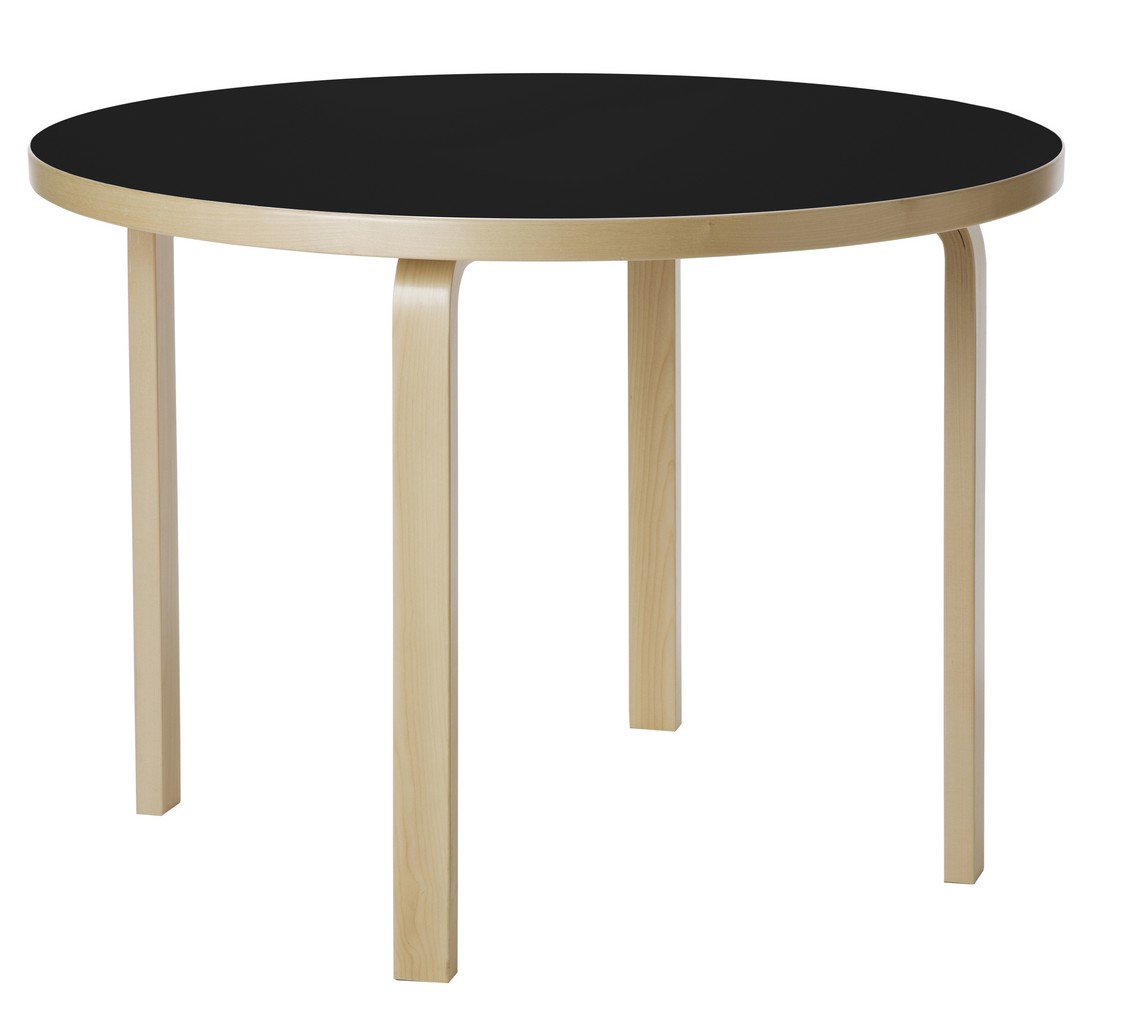 90A Tisch Laminat weiß Artek