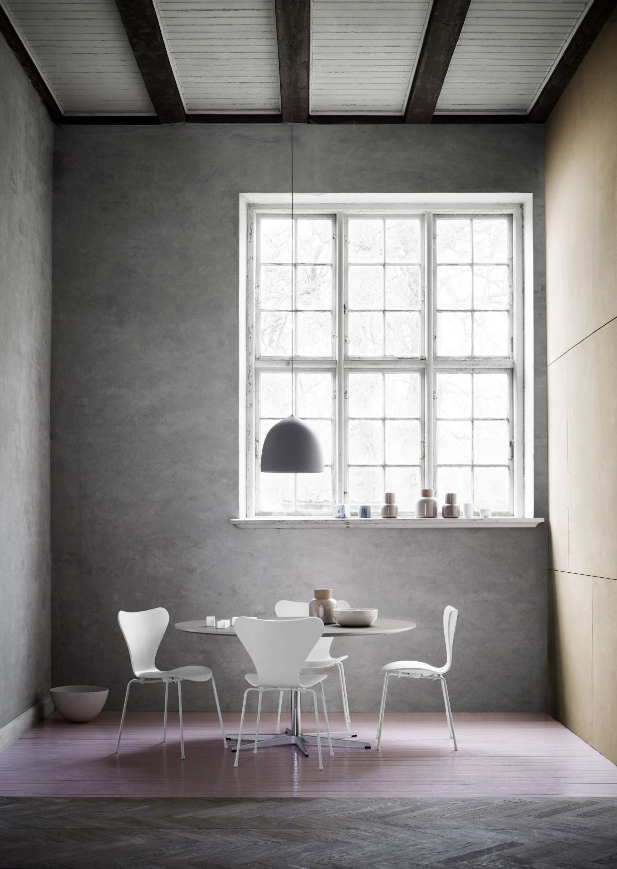 Couchtischserie Rund Fritz Hansen