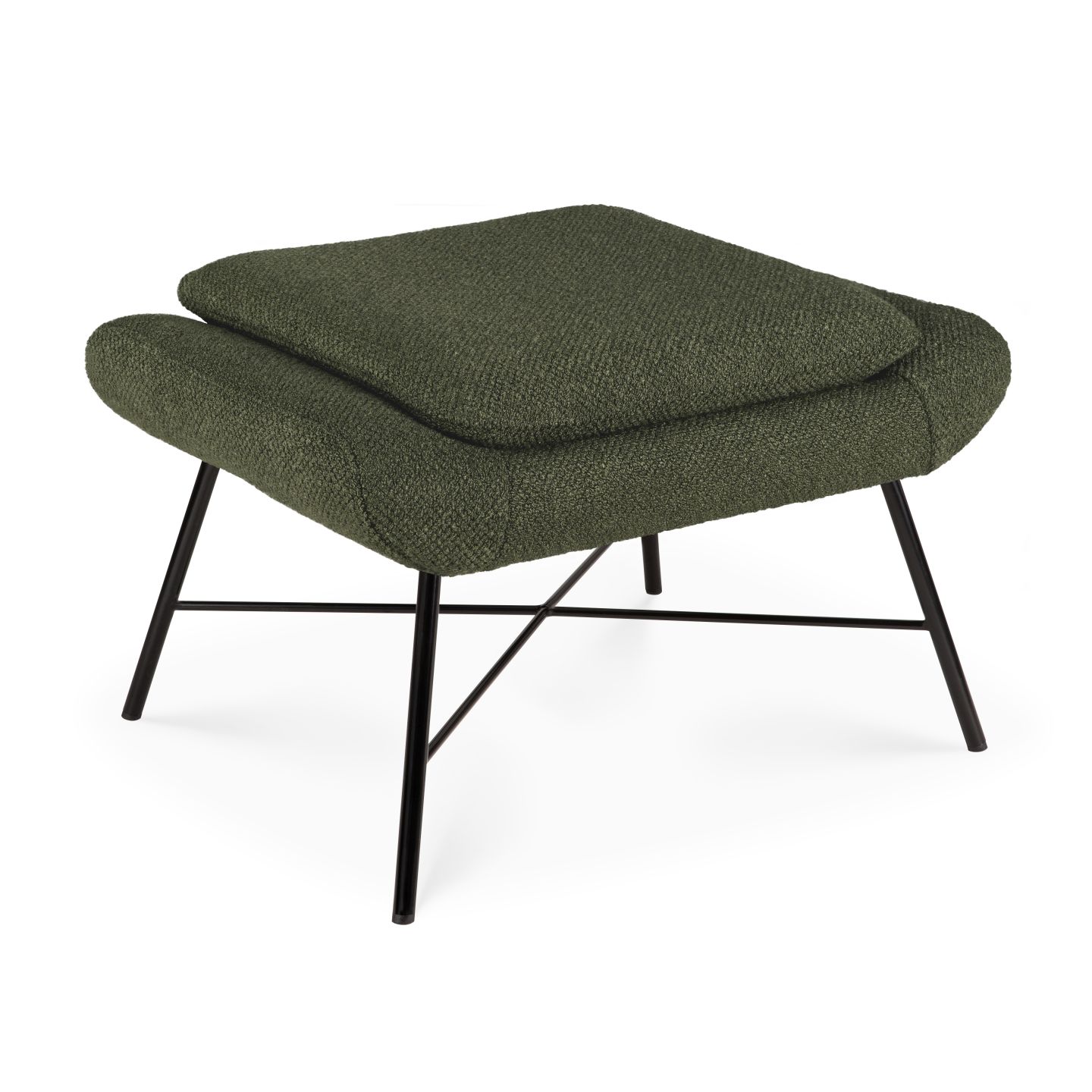 Barrow Polsterhocker Pine Green Ethnicraft
