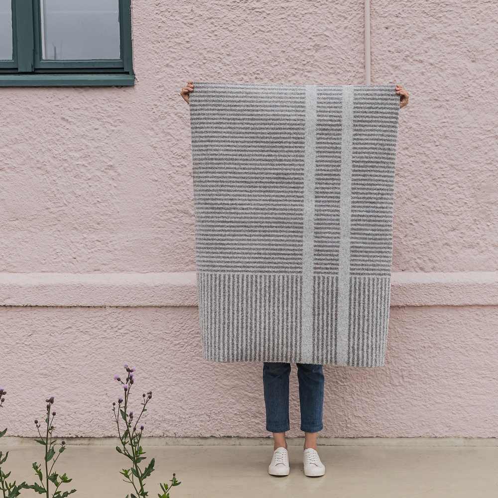 Løype Indoor / Outdoor Fußmatte B 60 x T 85 cm / BREEZY BEIGE Heymat EINZELSTÜCK