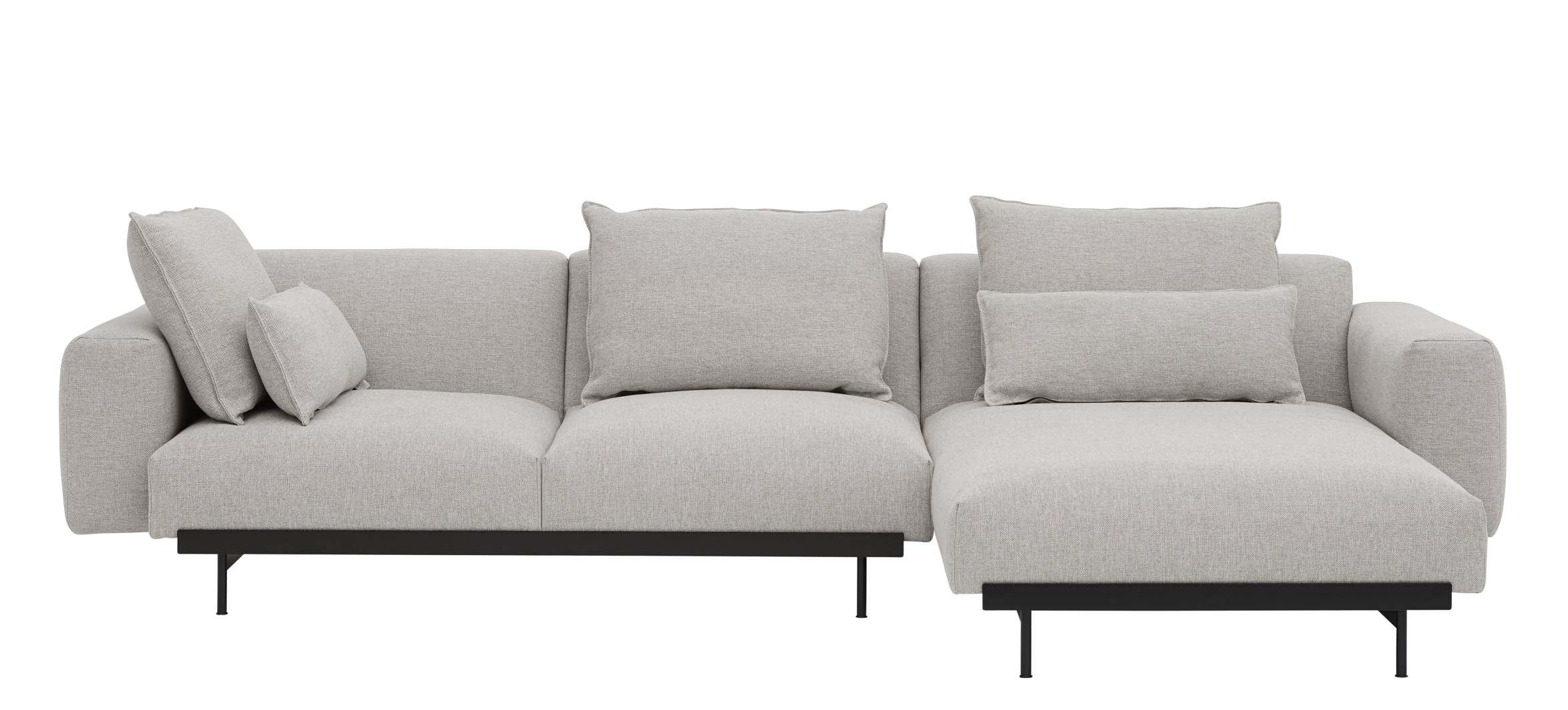 In Situ Modular Sofa 3-Sitzer Chaise Longue Muuto