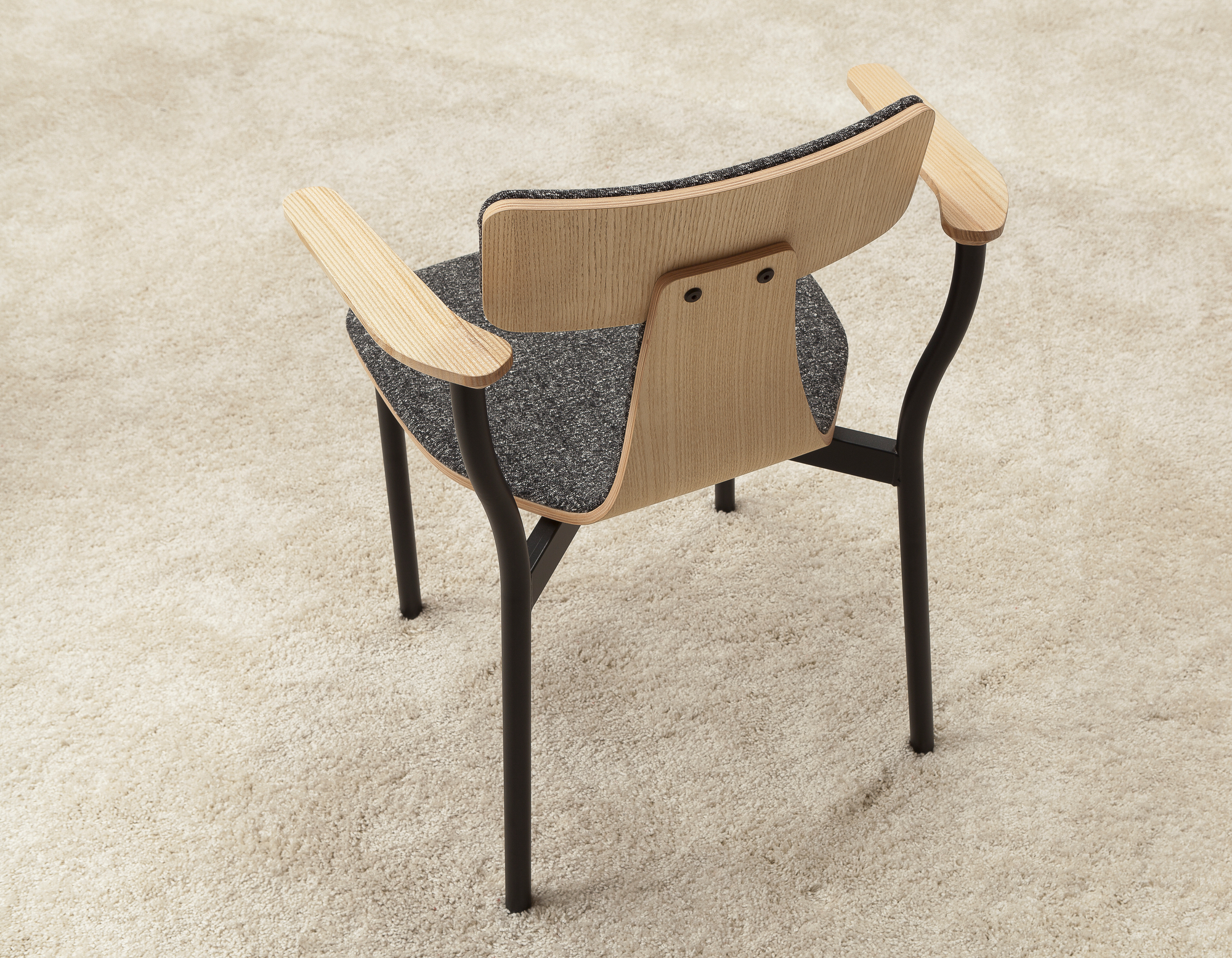 Silla Metallstuhl mit Armlehne Sancal