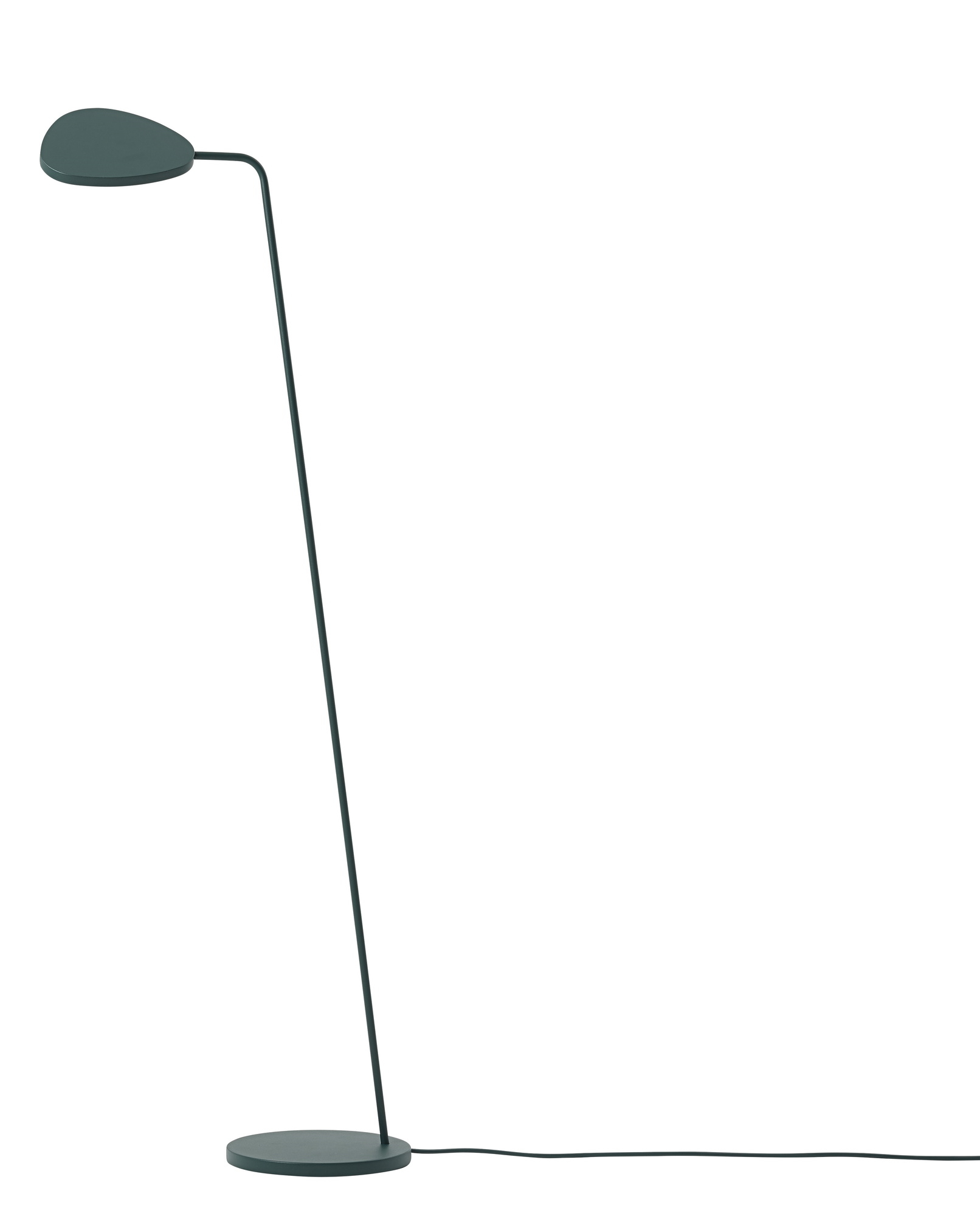 Leaf Floor Lamp Stehleuchte Muuto Dunkelgrün