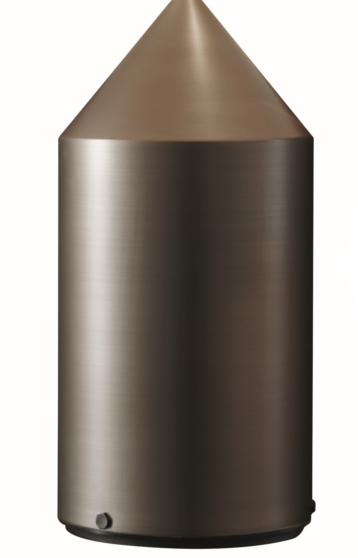 Glasfuß Ersatzteil für Atollo Lampe in Bronze, Oluce Leuchte, Einzelstück.