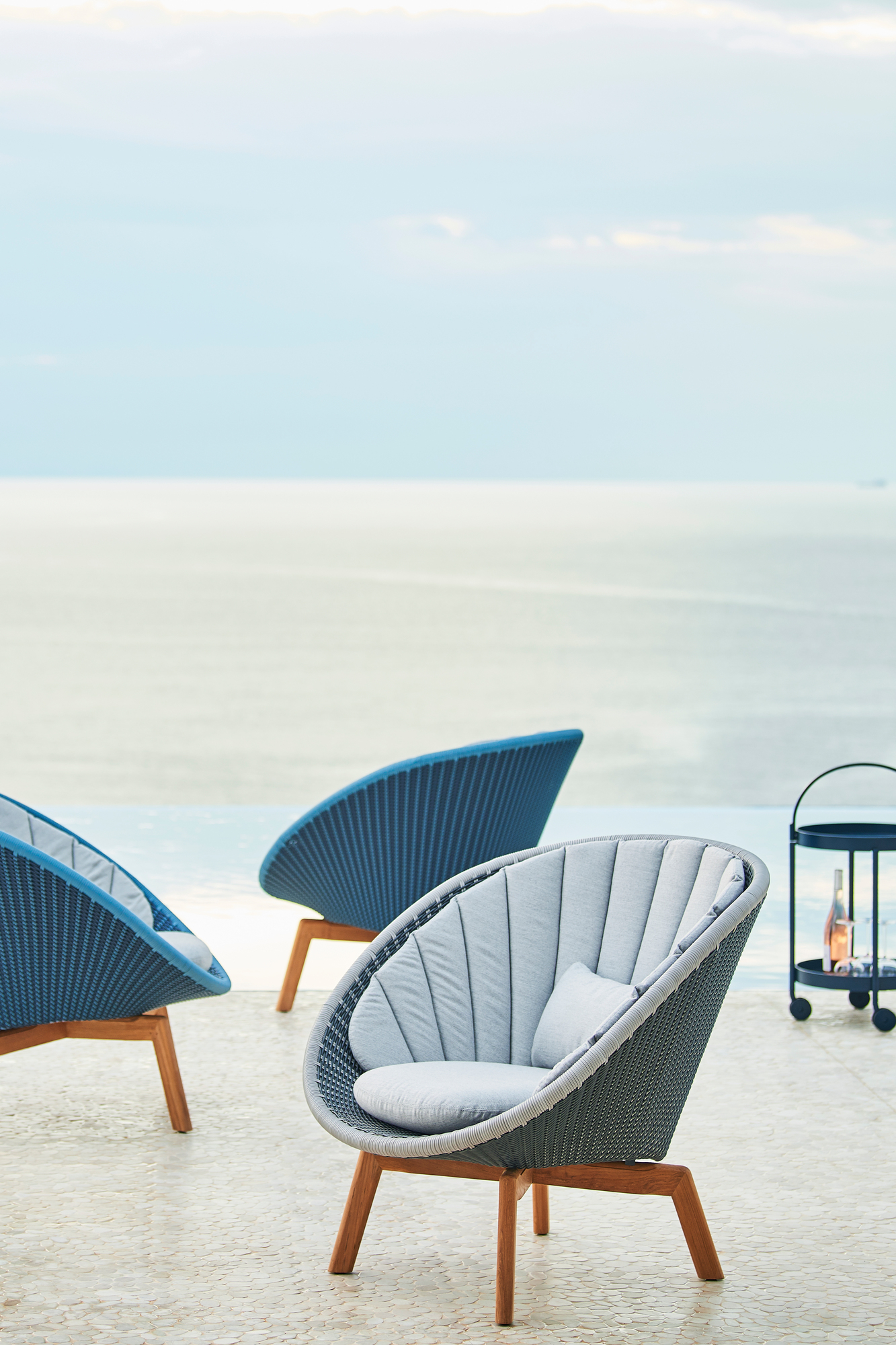 Peacock Outdoor Loungesessel Faser Cane-Line
