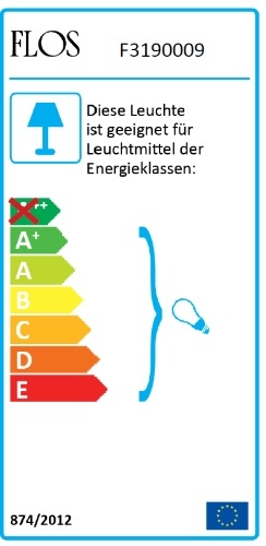 Button HL Wand- oder Deckenleuchte Flos
