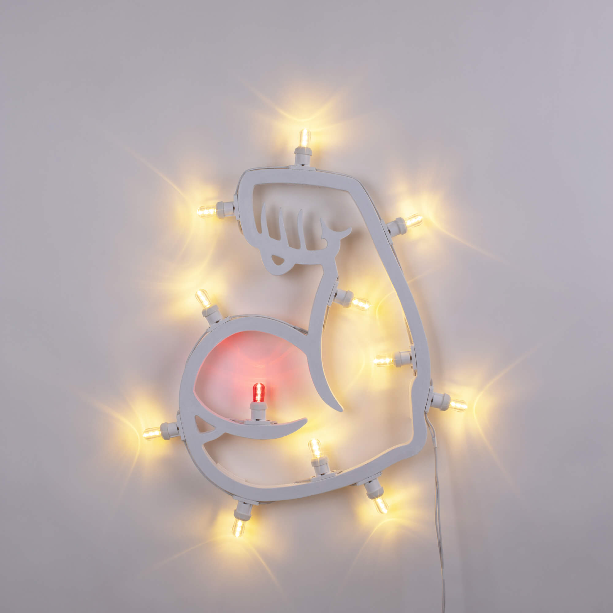 Hotlight Biceps LED Leuchte Seletti EINZELSTÜCK