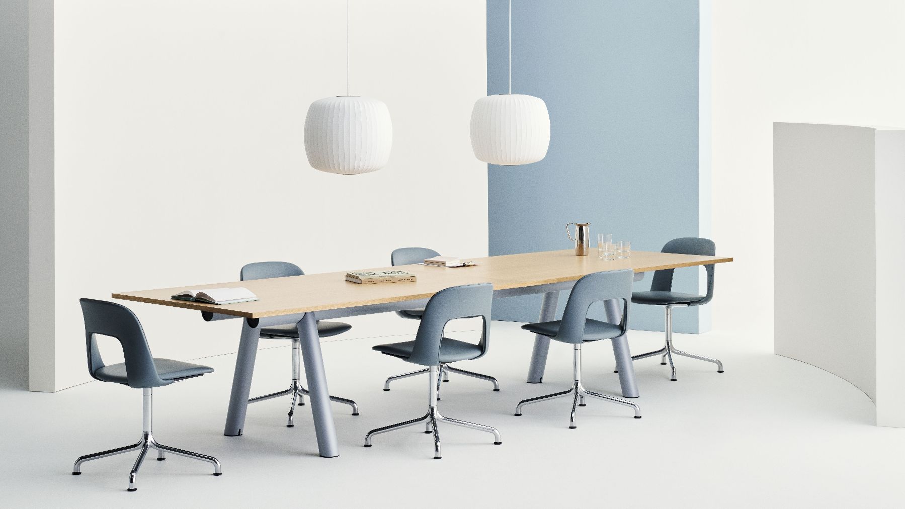 Layout Side Chair 154 4-Stern Drehstuhl Hay