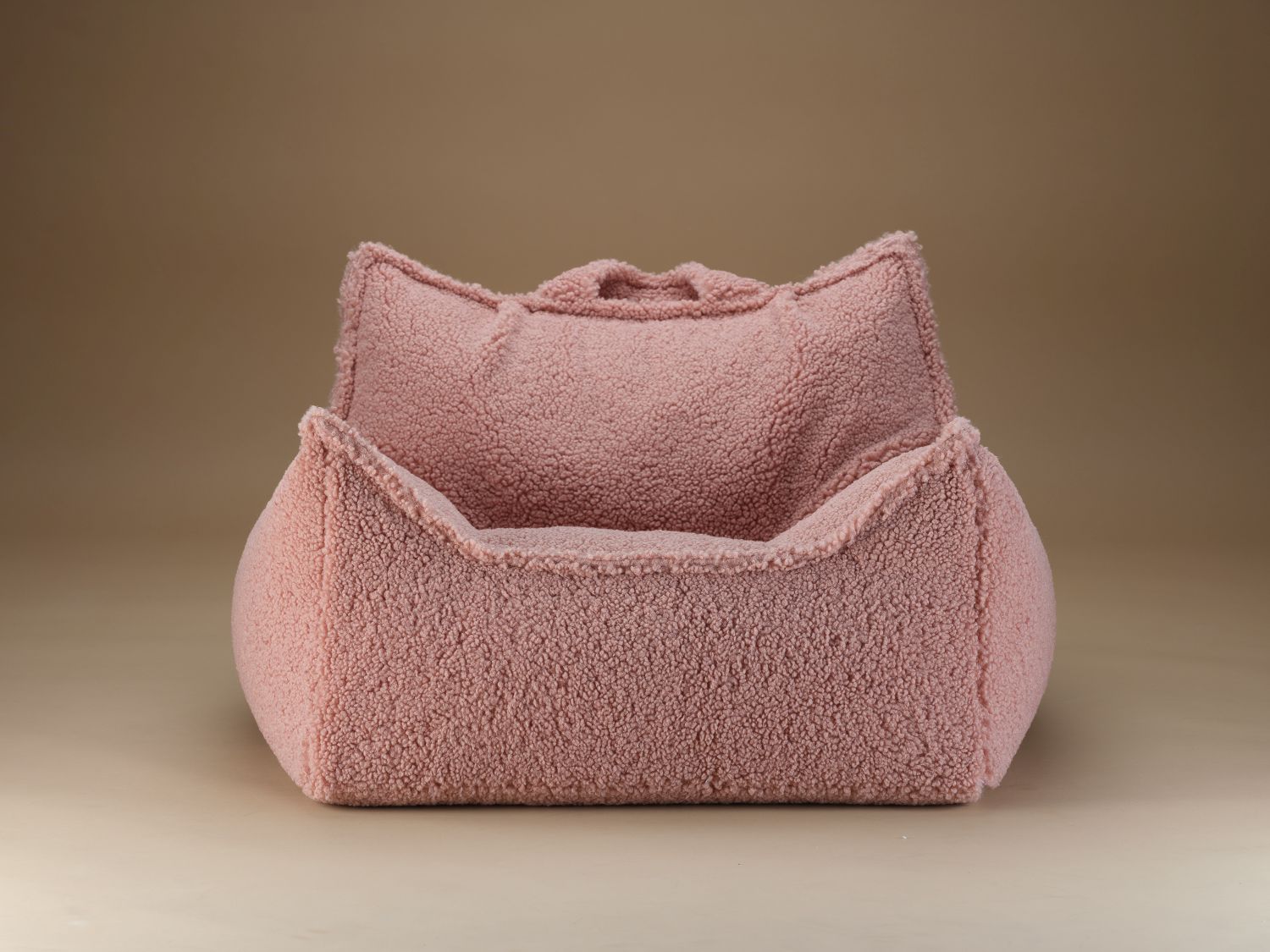 Kindersitzsack Sessel Teddystoff Guave Wigiwama