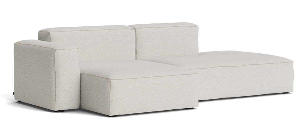 Mags Soft Sofa Low 2,5-Sitzer Combination 3 mit Armlehne links Hay