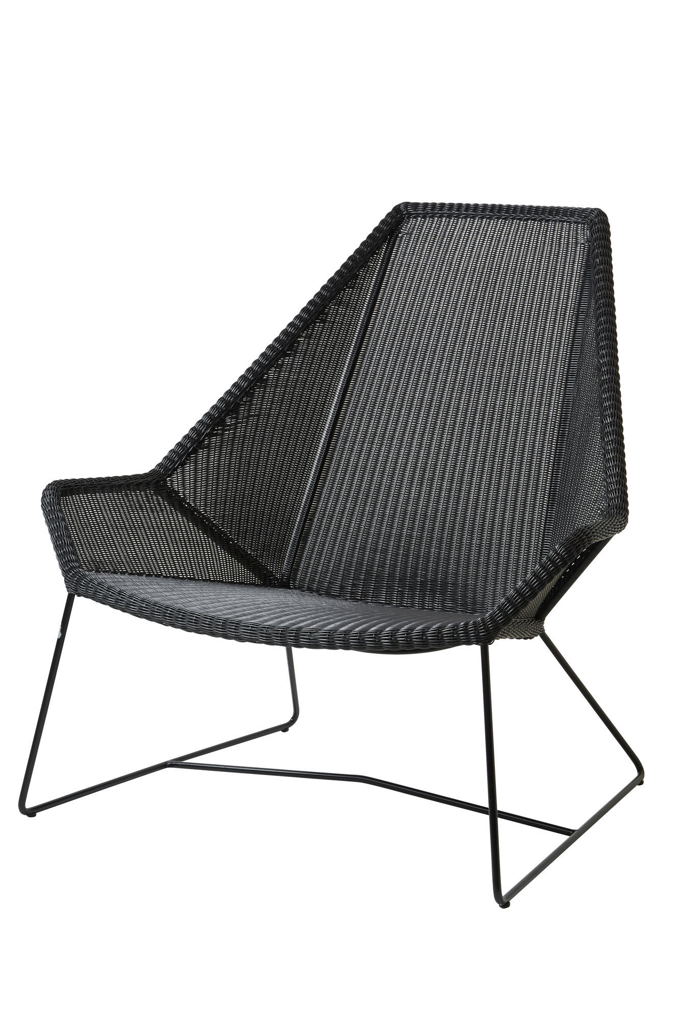 Breeze Outdoor Highbacksessel schwarz Cane-Line