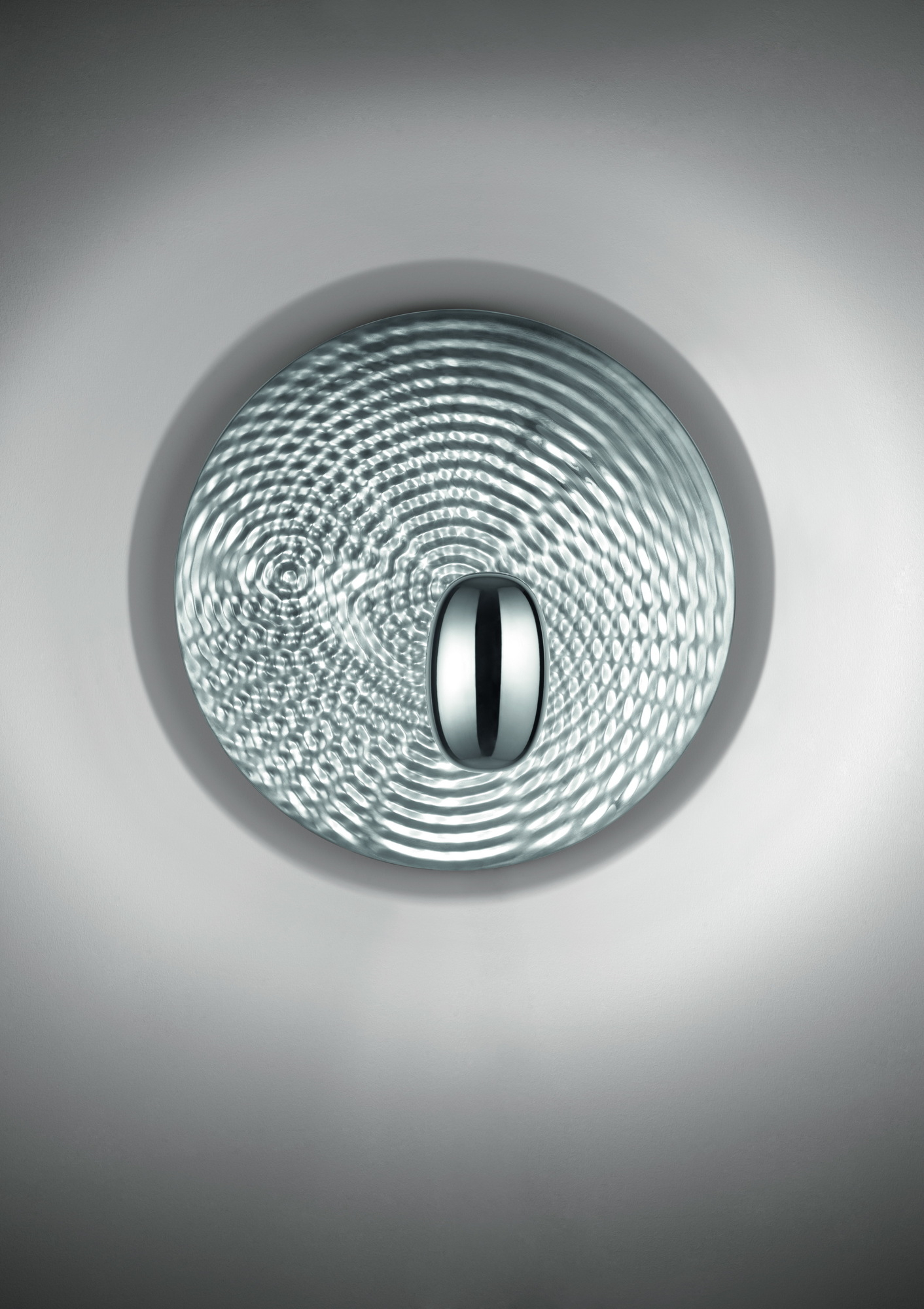 Droplet Mini LED Wall/Ceiling Wand/Deckenleuchte Chrom glänzend Artemide