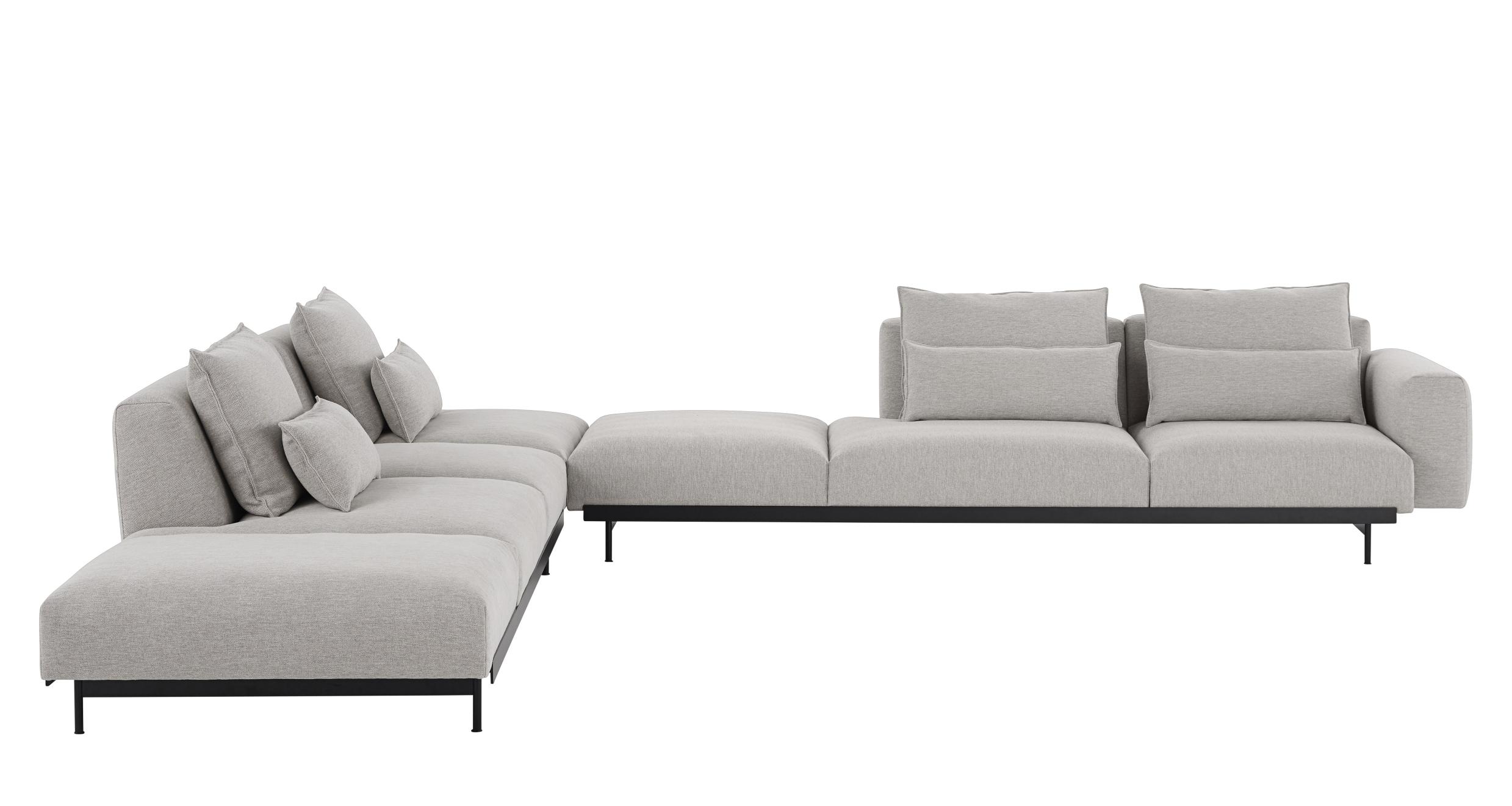 In Situ Modular Sofa 3-Sitzer Chaise Longue Muuto