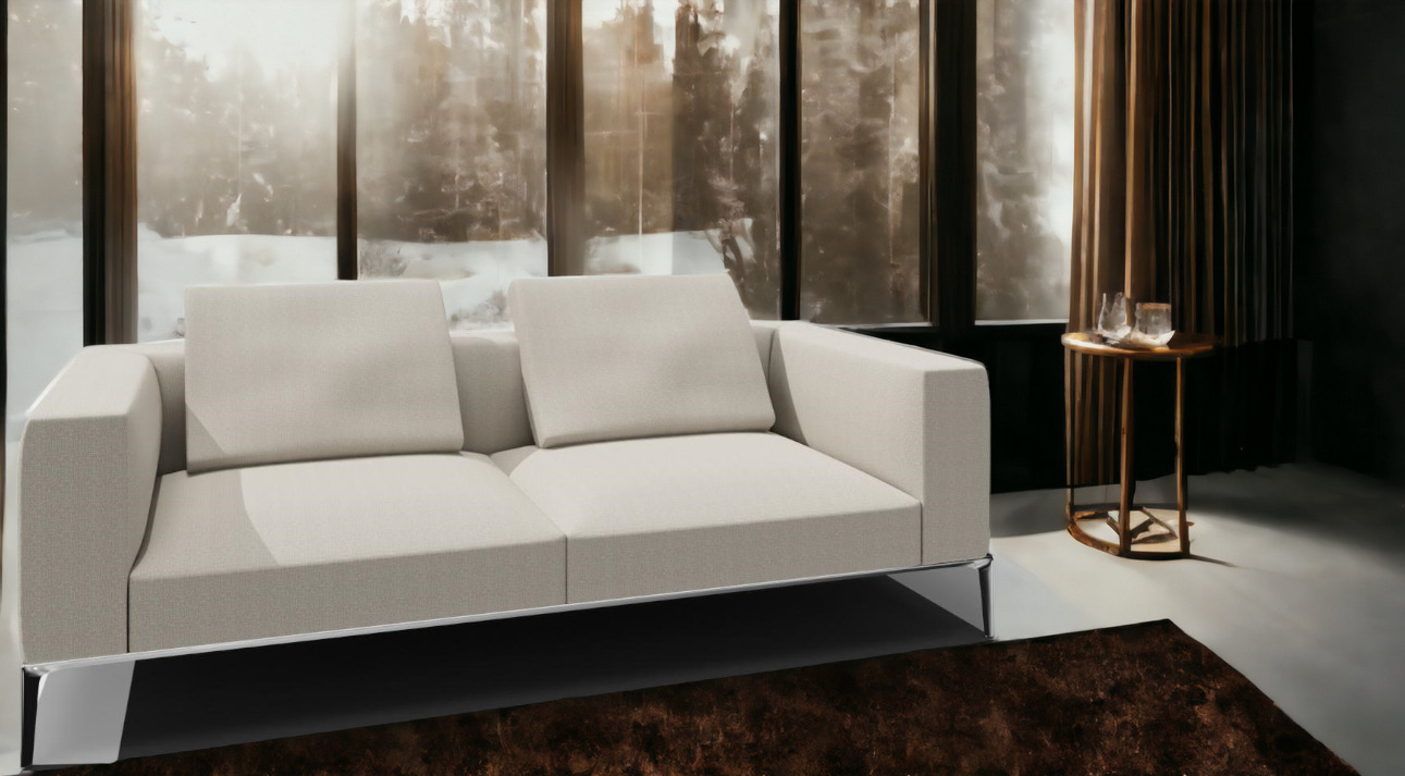 Jaan Living 3 Sitzer Sofa mit 2 Rückenkissen Vorzugskombination Walter Knoll 