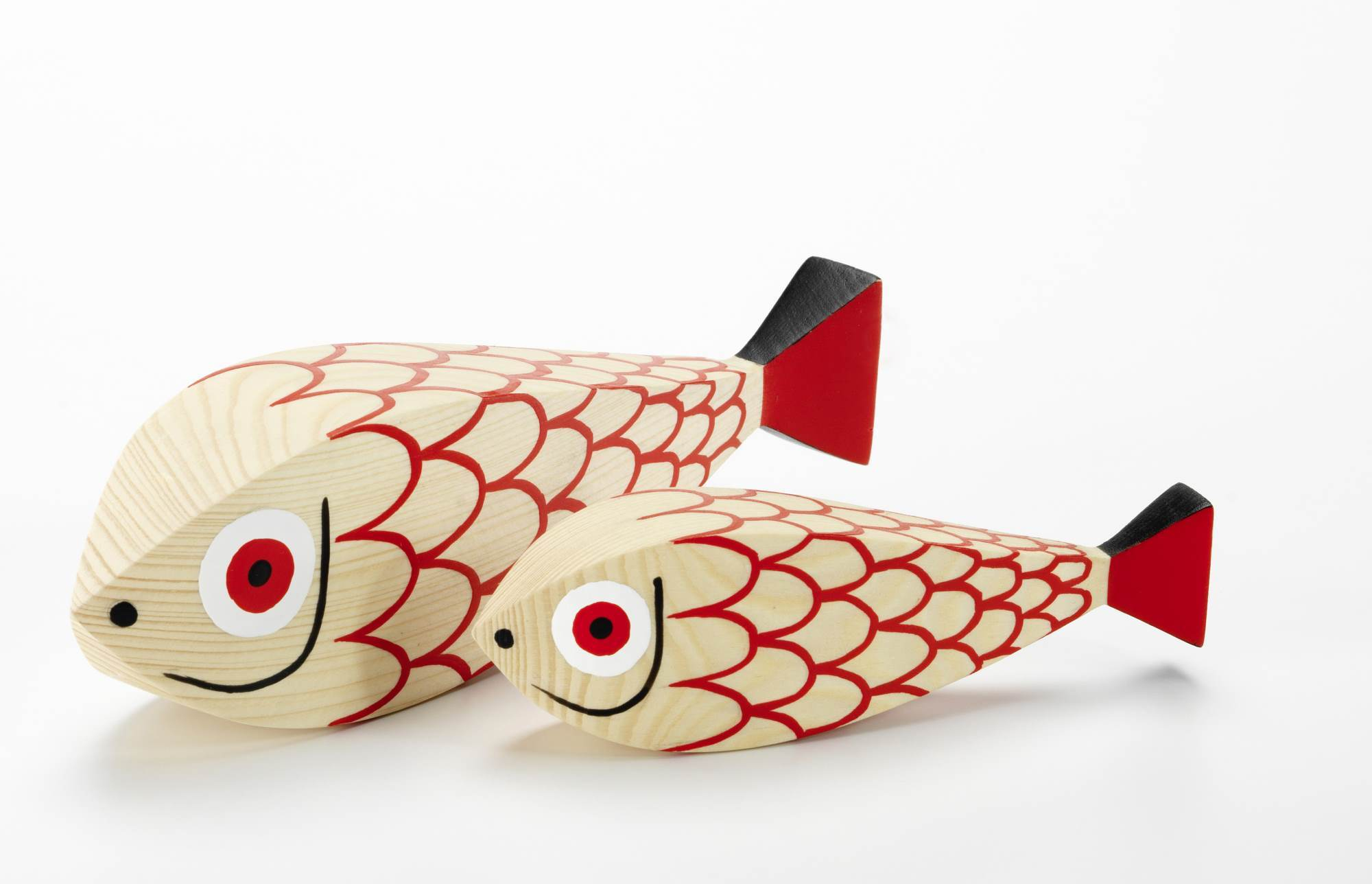 Wooden Dolls Mother Fish & Child 2er set Vitra