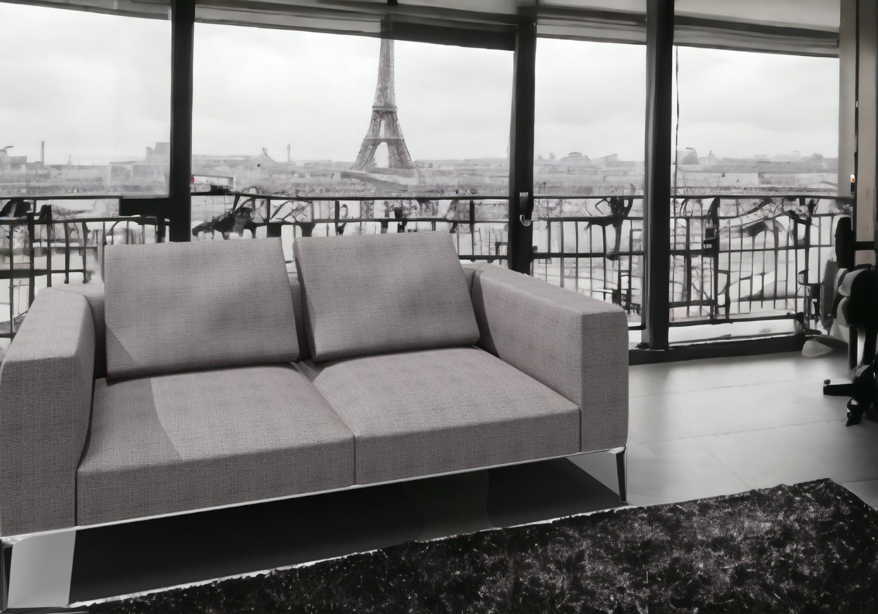 Jaan Living 2,5 Sitzer Sofa mit 2 Rückenkissen Vorzugskombination Walter Knoll