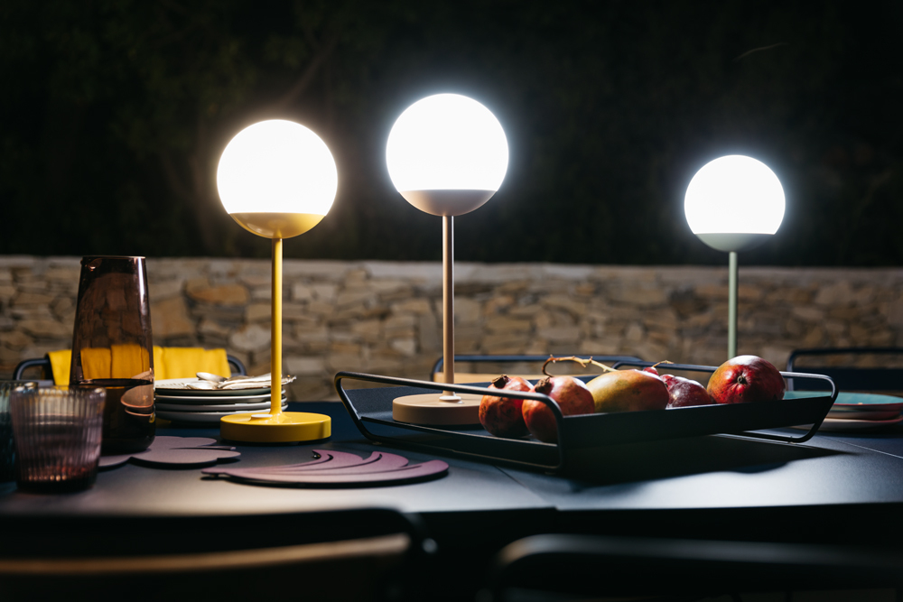 Mooon Tischleuchte H 63 cm ANTHRAZIT Fermob EINZELSTÜCK