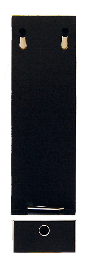 Rechenbeispiel Ablage mit Schubkasten Nils Holger Moormann Schwarz