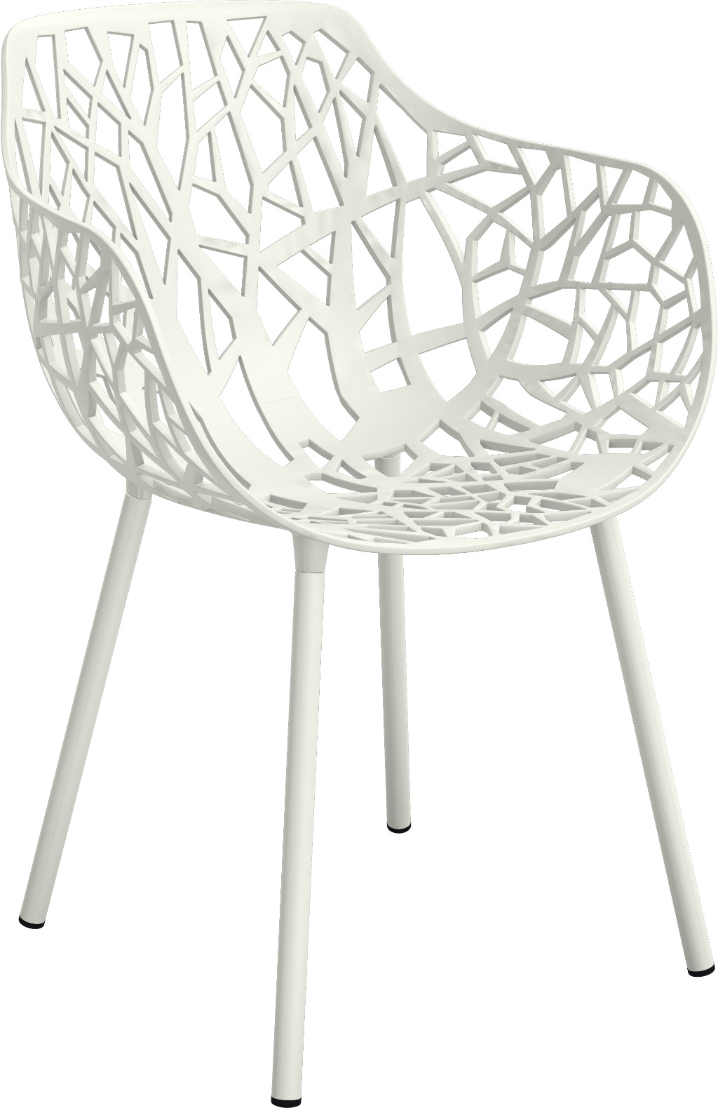 Forest Outdoor Sessel Fast weiß
