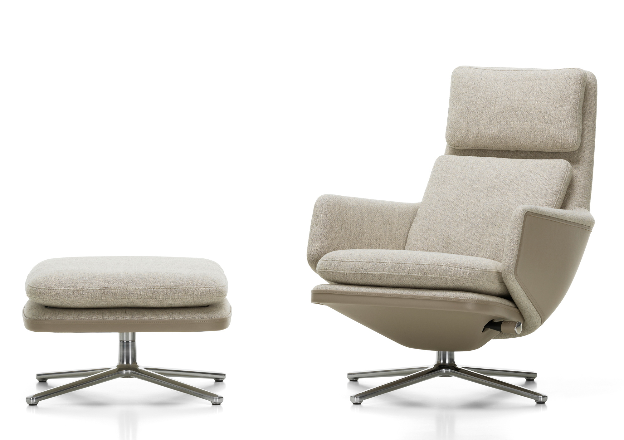 Grand Relax Sessel & Ottoman Vitra