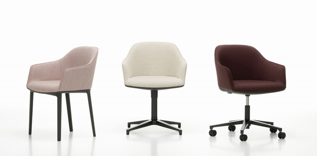 Softshell Chair Viersternfuss Stuhl Vitra
