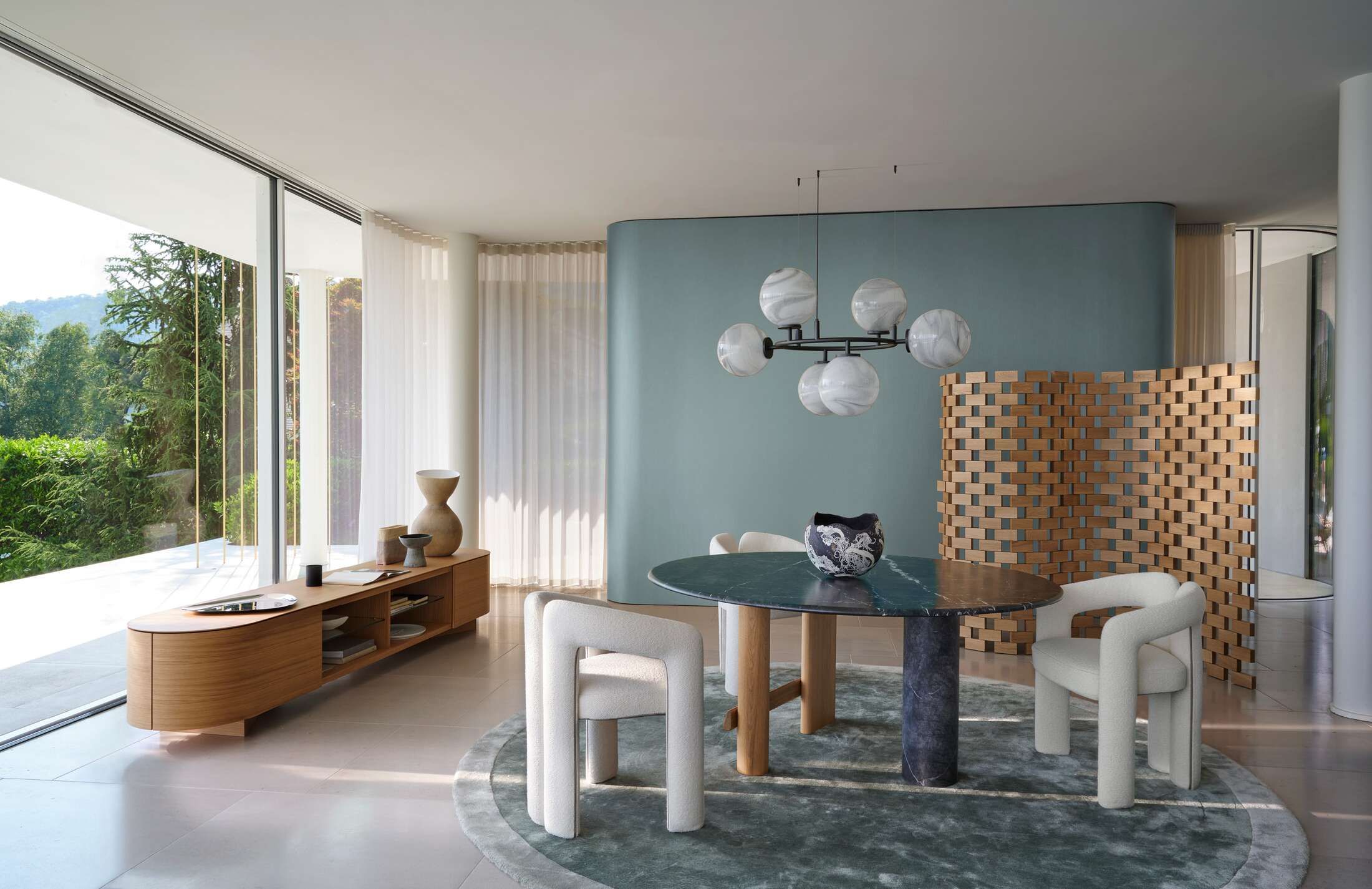 537 Paravent Ambassade Raumteiler Cassina