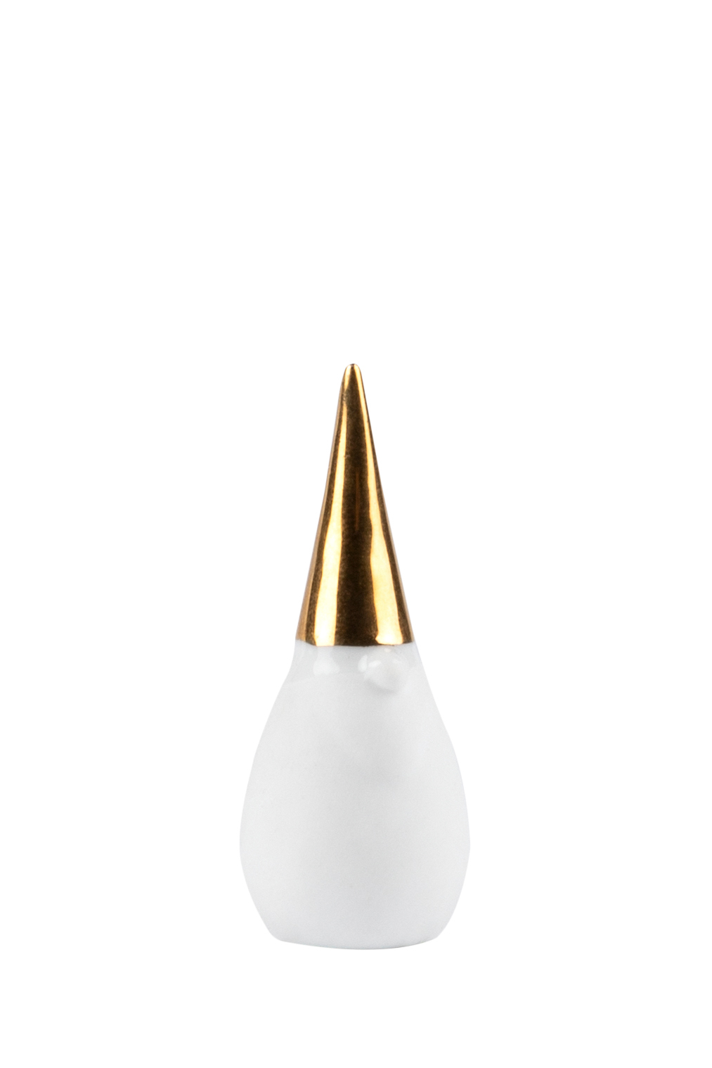 Living Porzellangeschichten Figuren Set Santa gold Räder EINZELSTÜCK