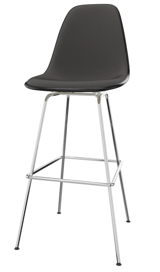 Eames Plastic Bar Stool Barhocker High Vollgepolstert Vitra 