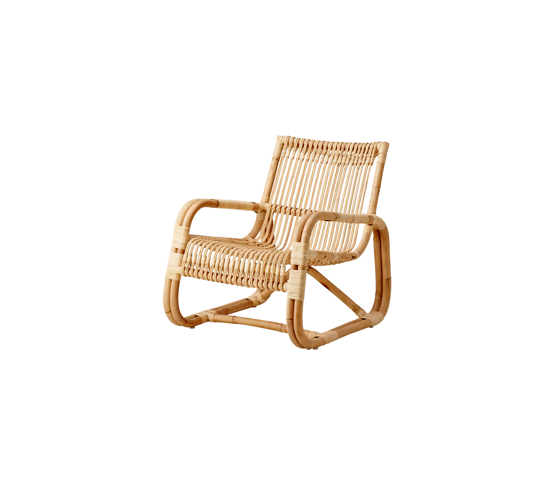 Curve Loungesessel INDOOR natur Cane-Line