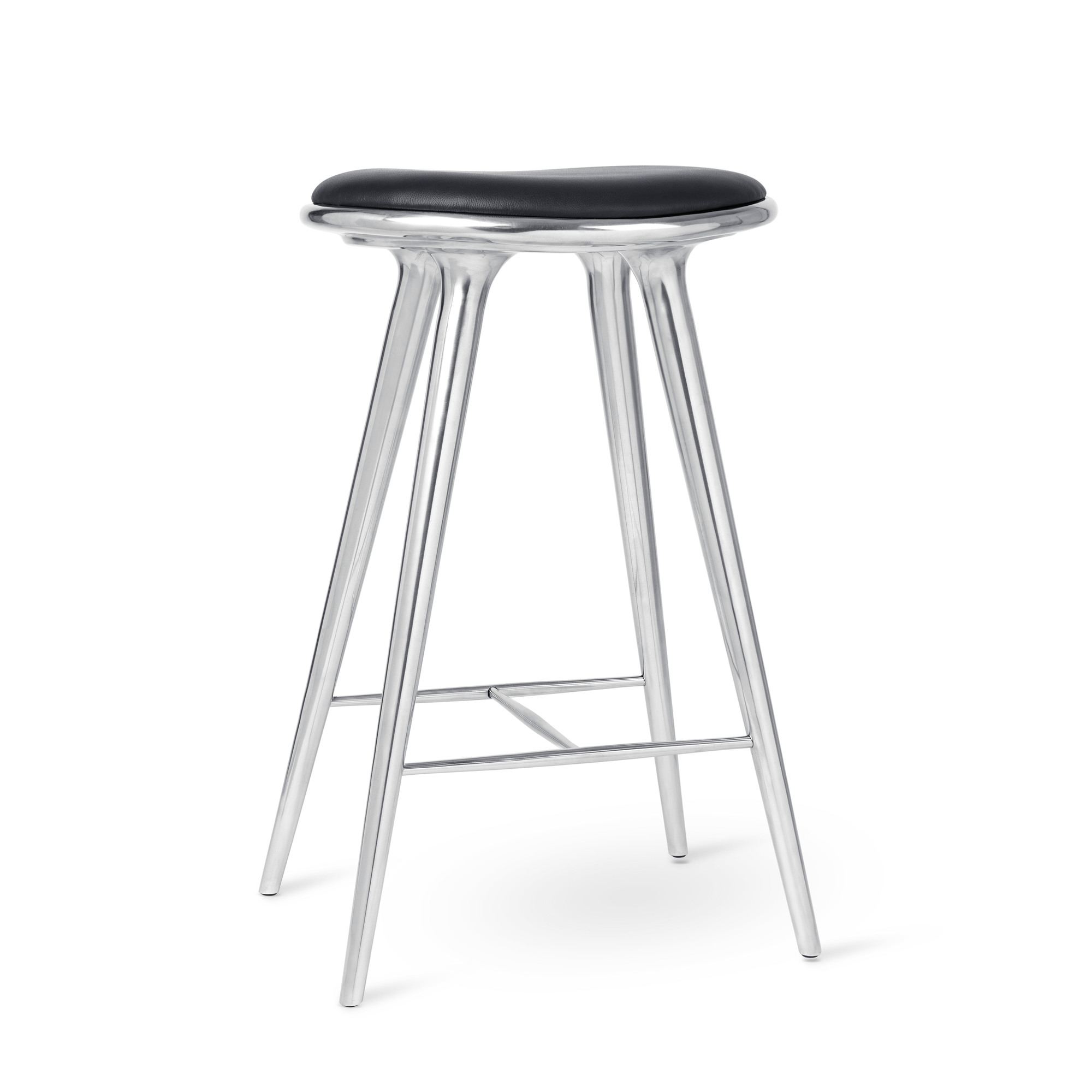Stool Hocker / Barhocker Aluminium Mater