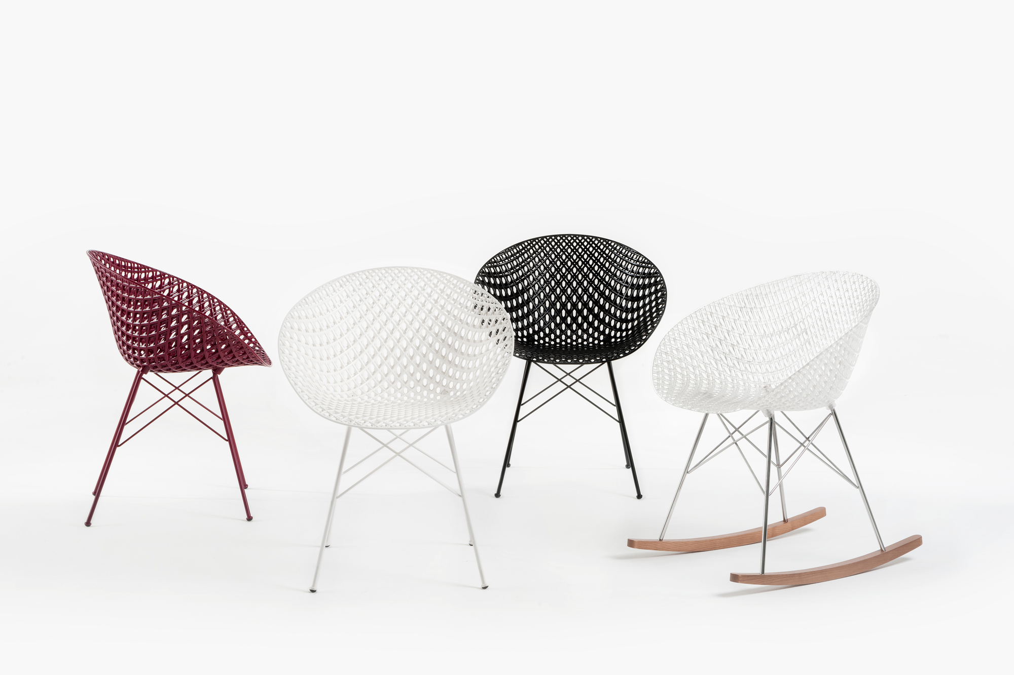 Smatrik Outdoor Stuhl Kartell Weiß