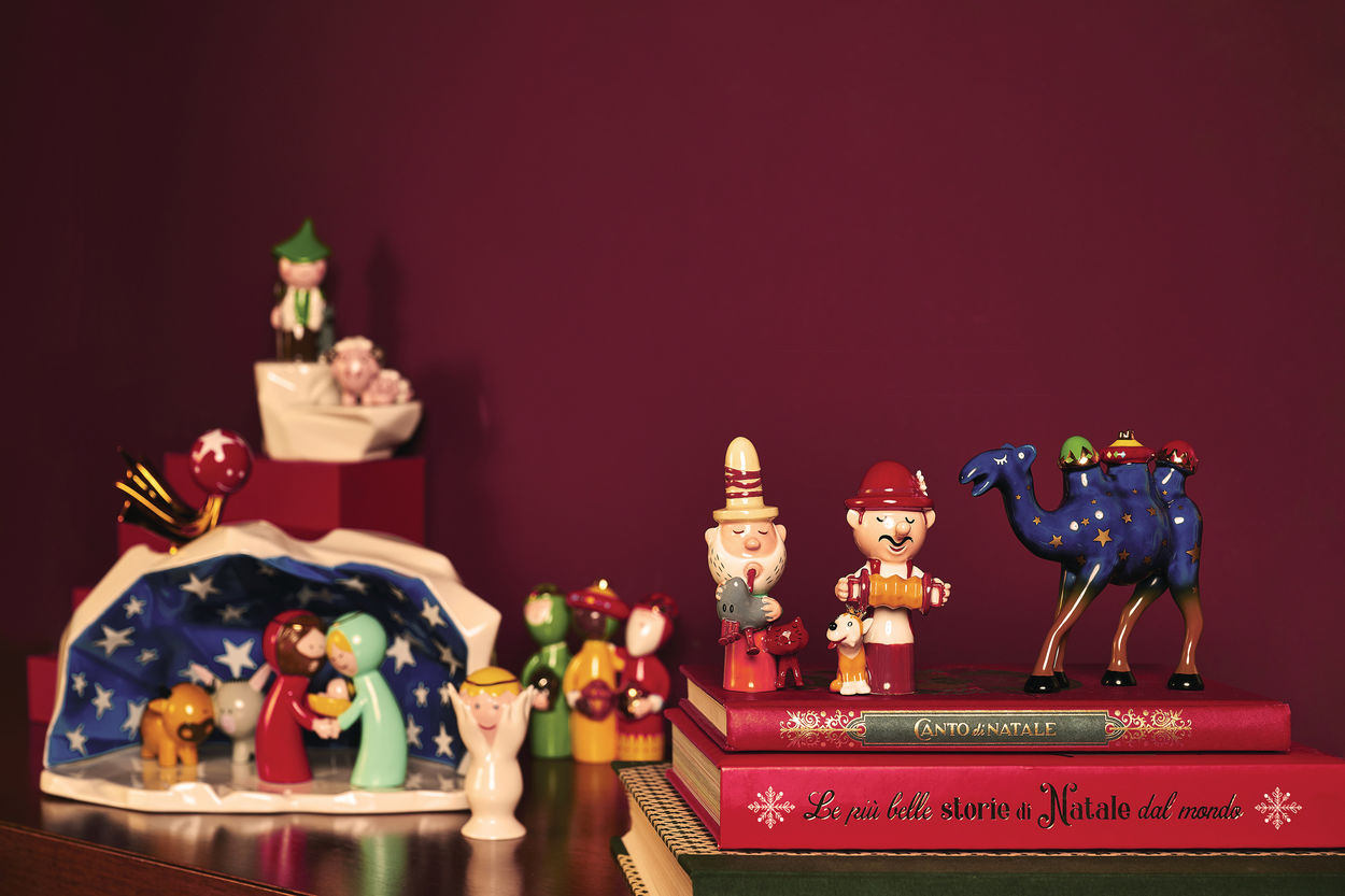 Elisabetto Happy Eternity Baby Weihnachtsfigur Alessi