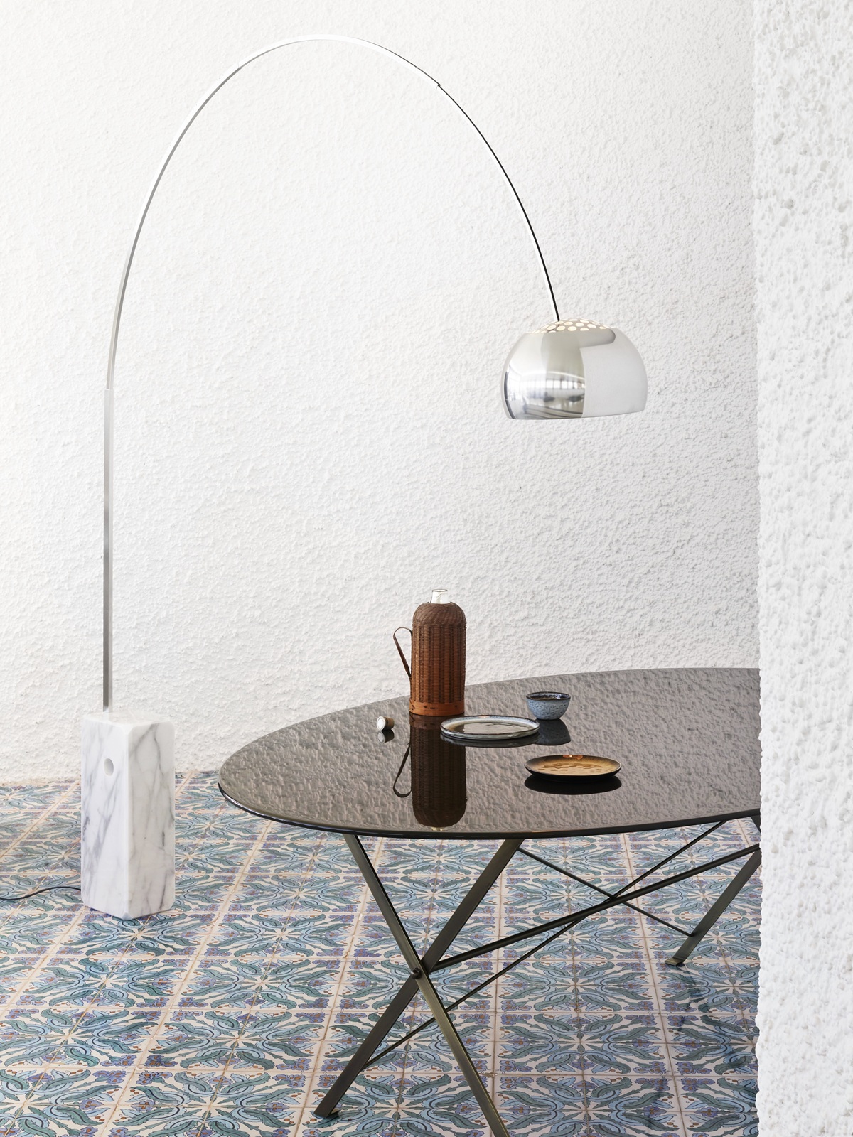 Arco LED Stehleuchte Flos