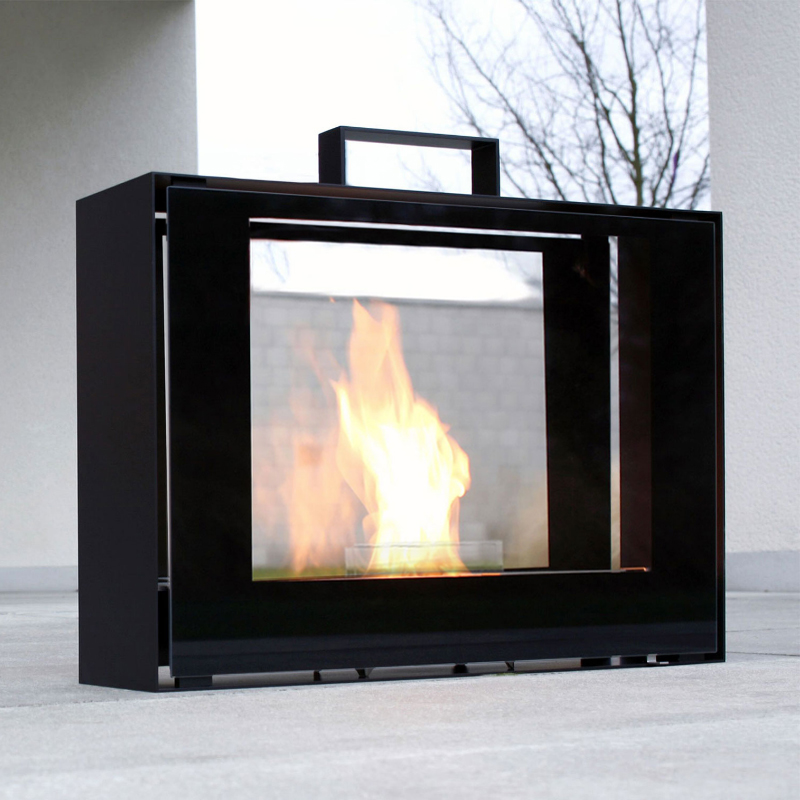 Travelmate Tragbarer mit Tenderflame Brenner Kamin Conmoto