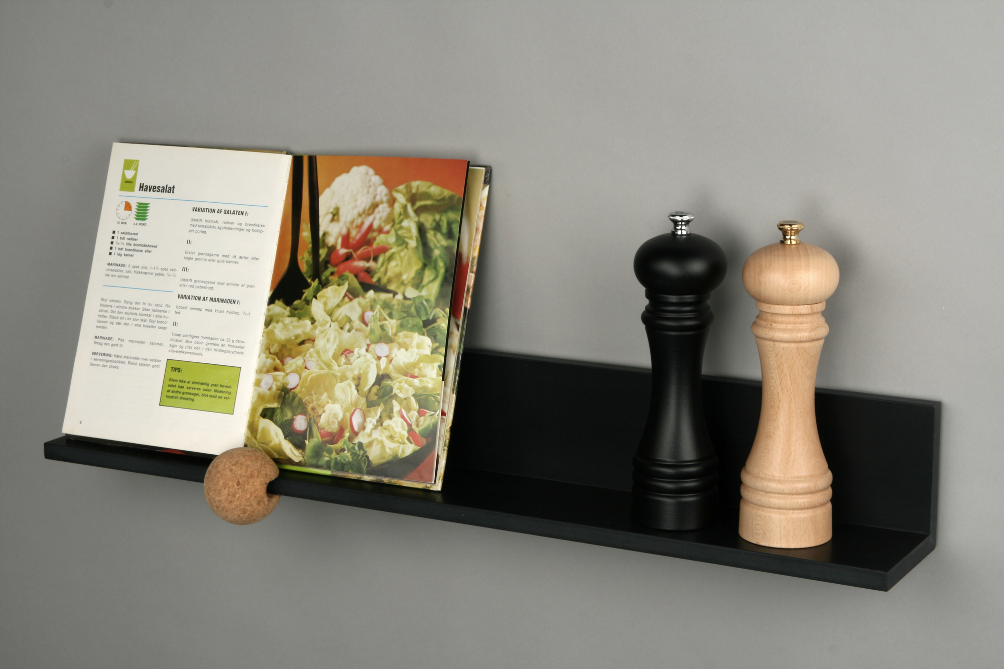 Straights Wandboard schwarz Loca EINZELSTÜCK