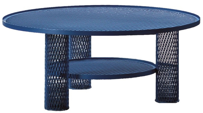 Net Beistelltisch groß tinte Moroso