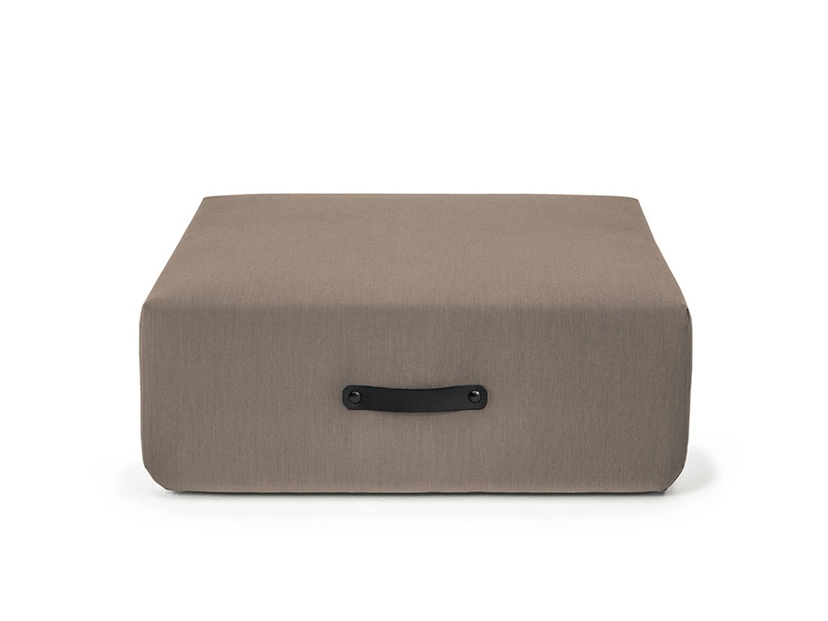 Miami Outdoor Sofa Hocker Taupe Conmoto