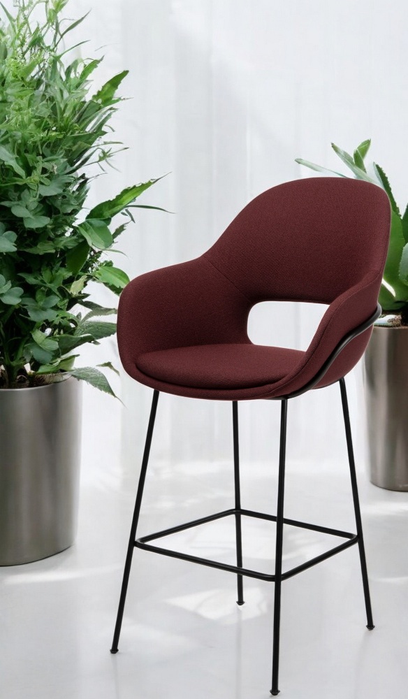 Theia Counter Armchair Barstool High Barhocker Freifrau Manufaktur 