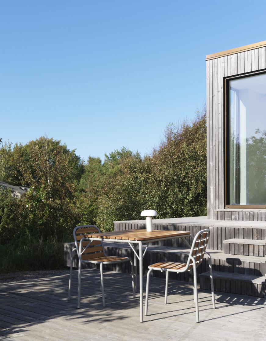 Vig Table 90 x 90 cm Tisch Outdoor Normann Copenhagen