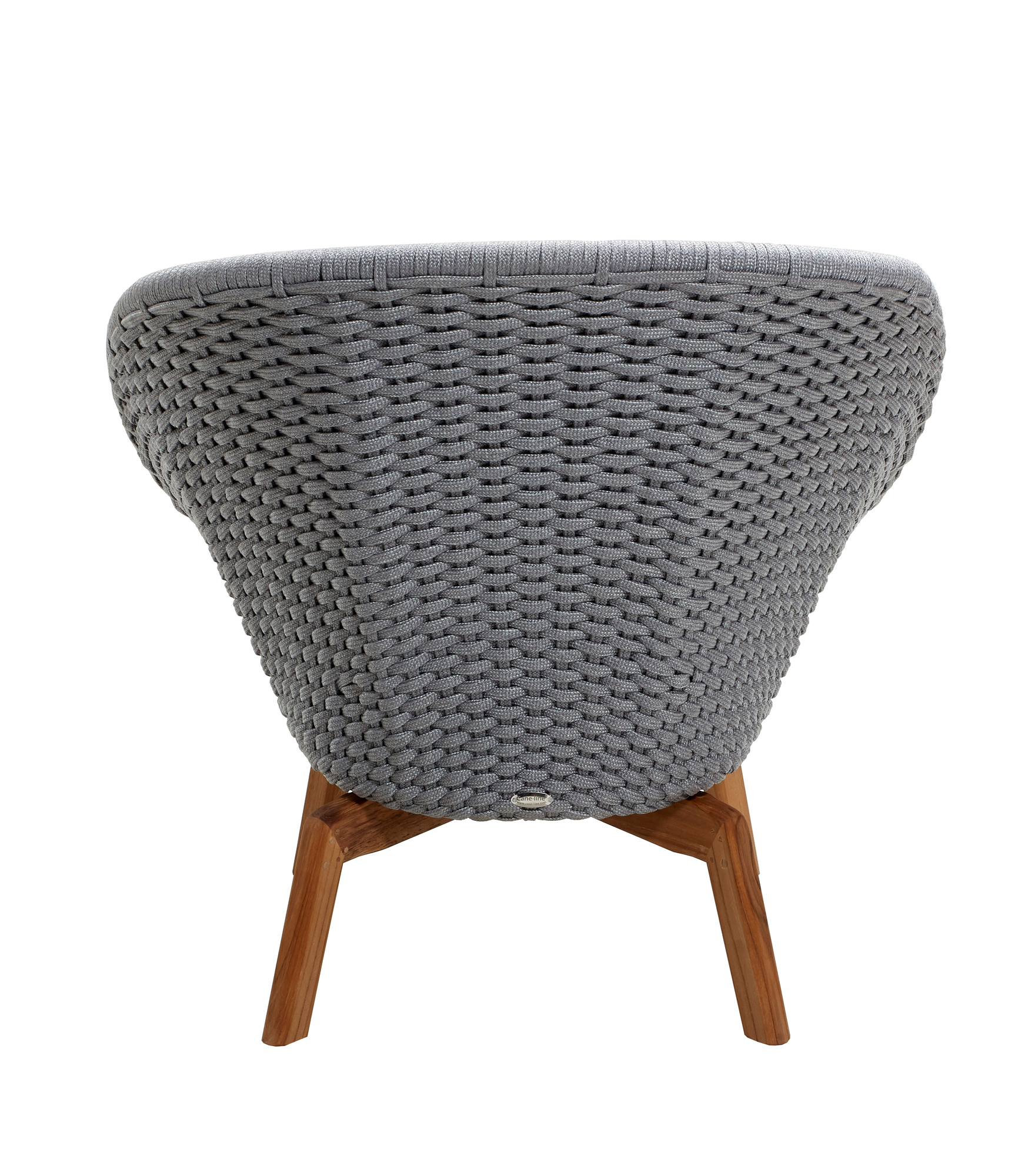 Peacock Outdoor Loungesessel Rope Cane-Line hellgrau