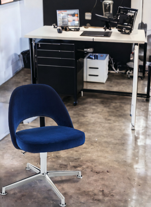 Saarinen Relax Konferenzstuhl 4-Stern Drehfuß ohne Armlehne Knoll Interntional