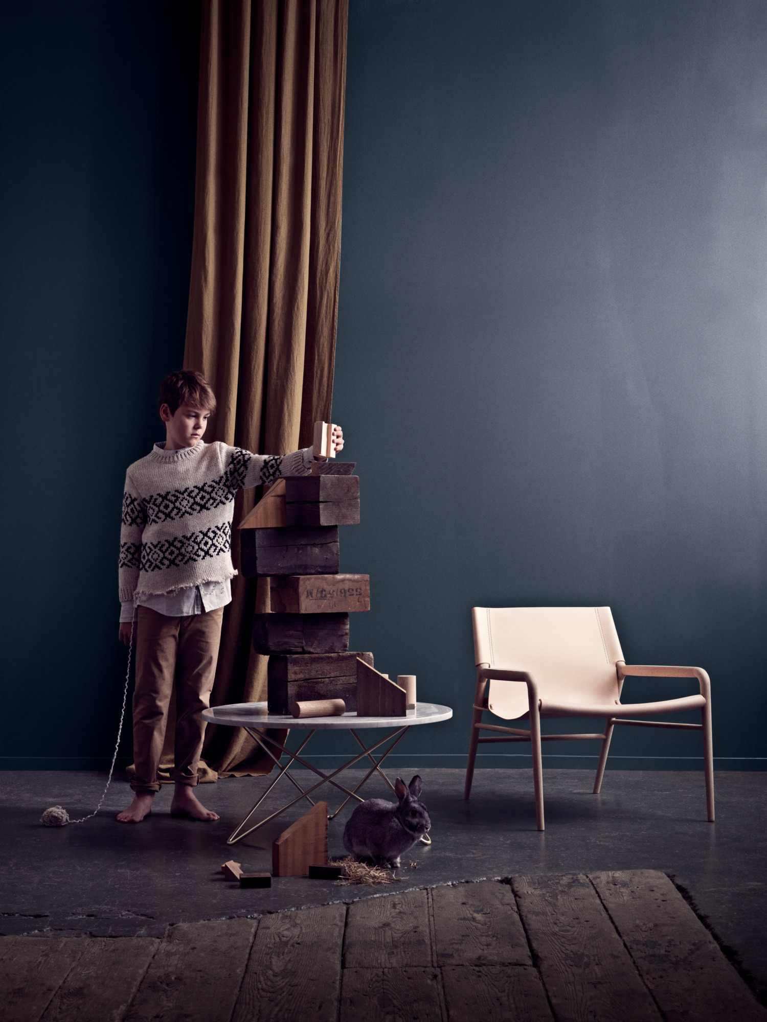 Rama Sessel Cognac Ox Denmarq