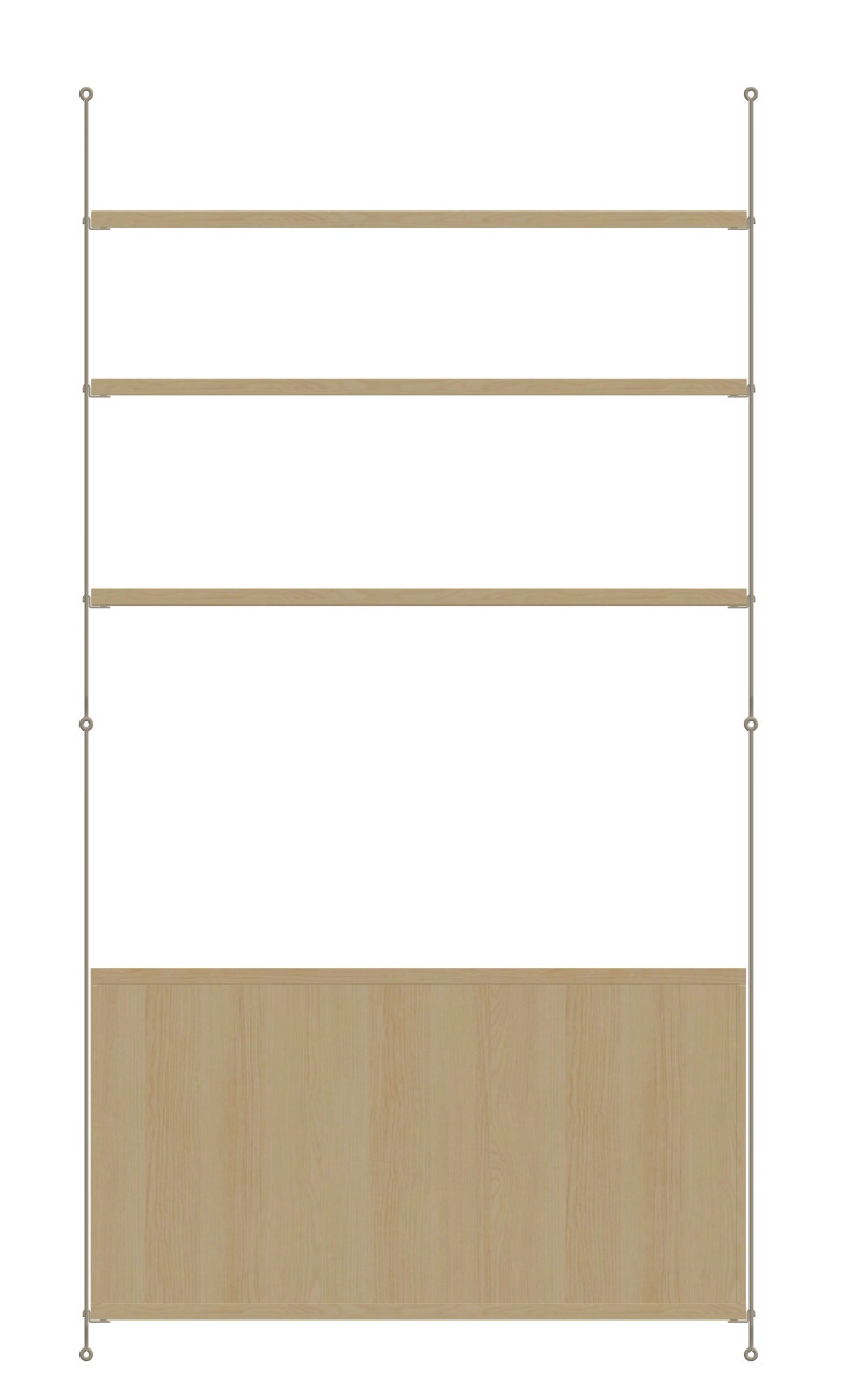 Arbeitsplatz KONFIGURATIONEN W3 String Furniture