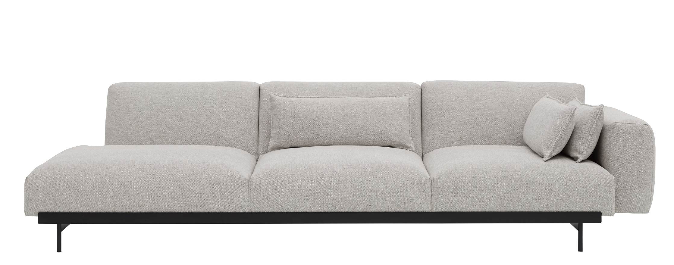 In Situ Modular Sofa 3-Sitzer Chaise Longue Muuto