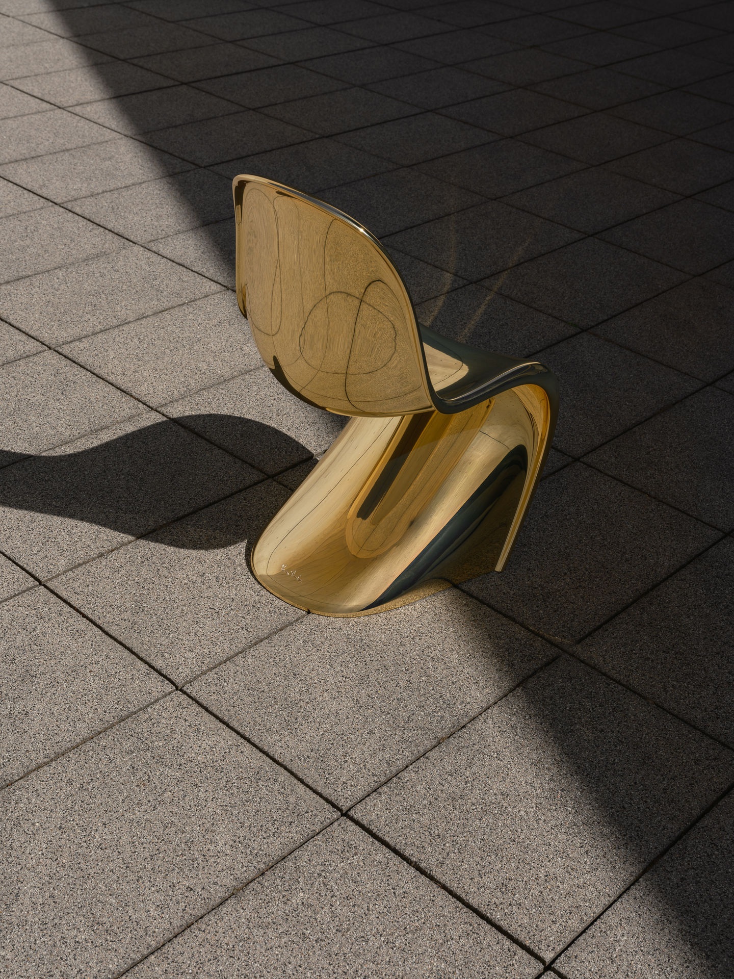 Panton Gold Chair Stuhl LIMITED EDITION Vitra