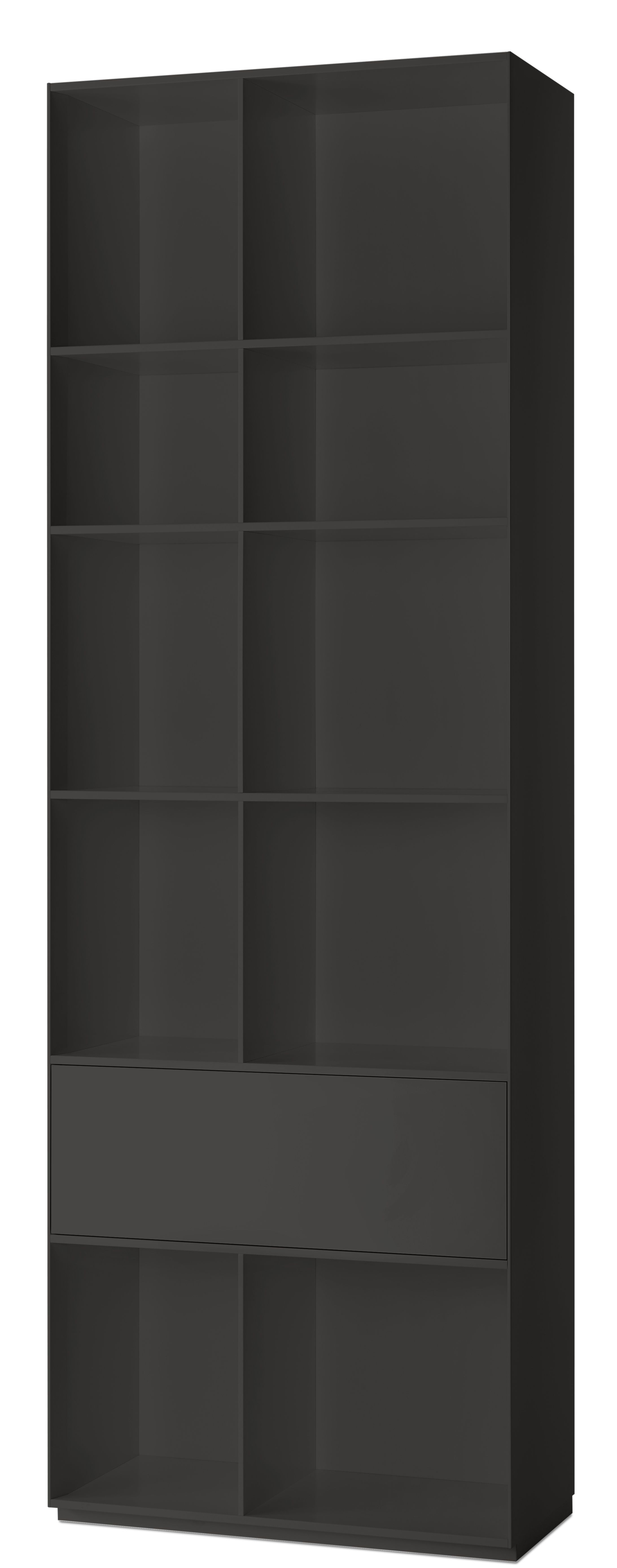 Nex Pur Regal mit Schublade und Offen Piure