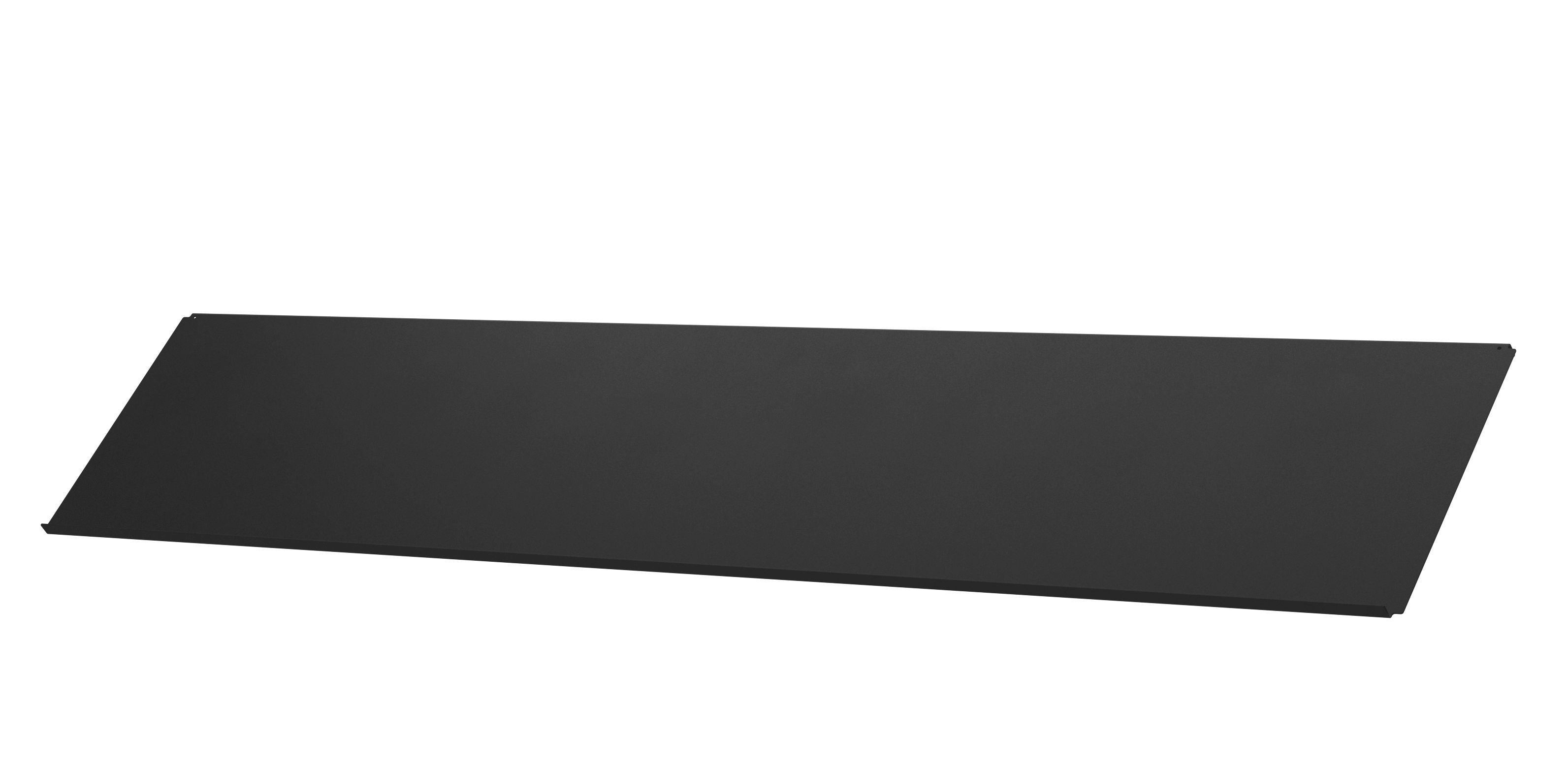 Schwarzes Zet Storage System Regal von Audo Copenhagen, modernes Design für Wohnzimmer und Büro.