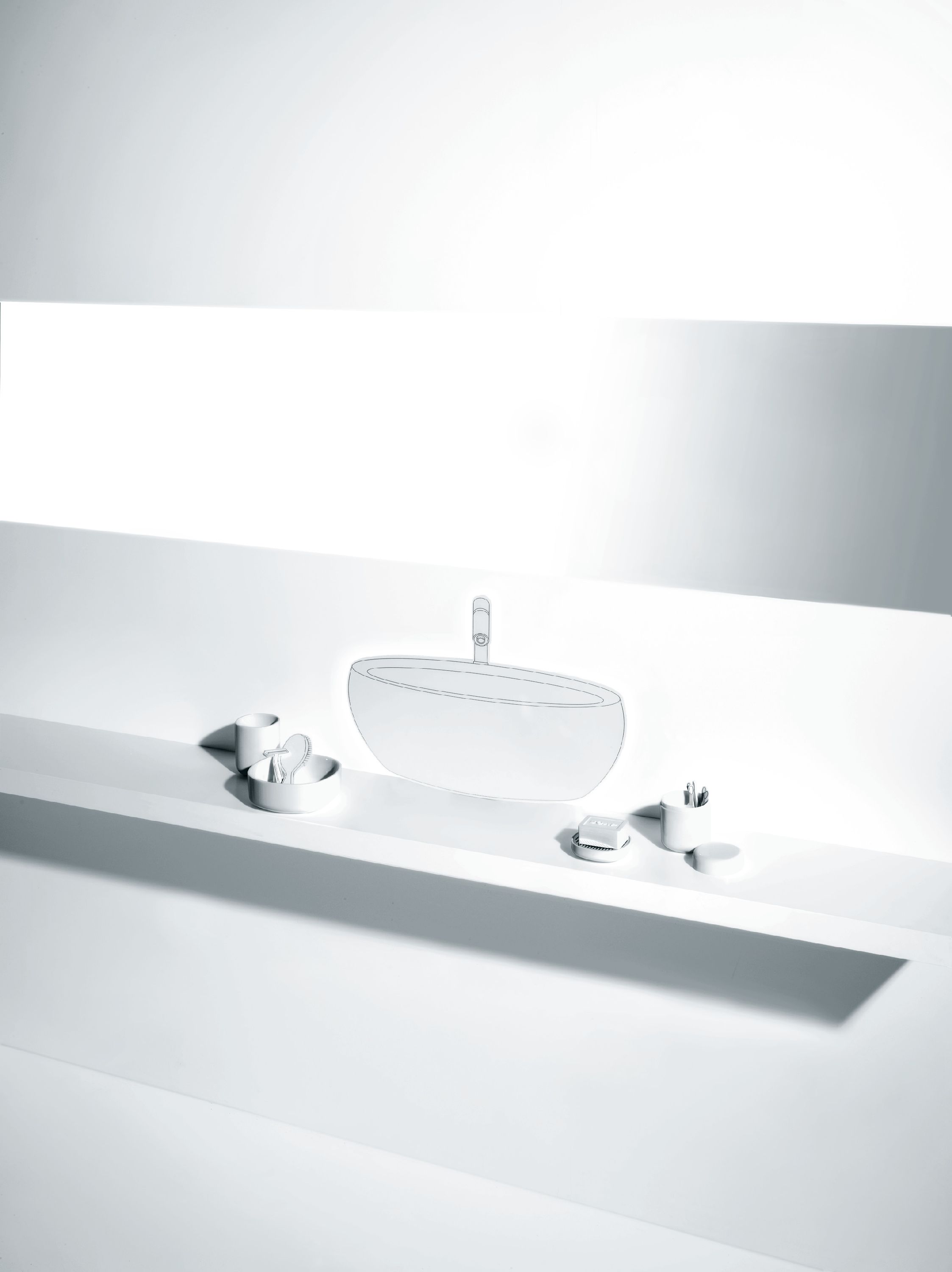 Birillo Seifenschale PL04 W Alessi