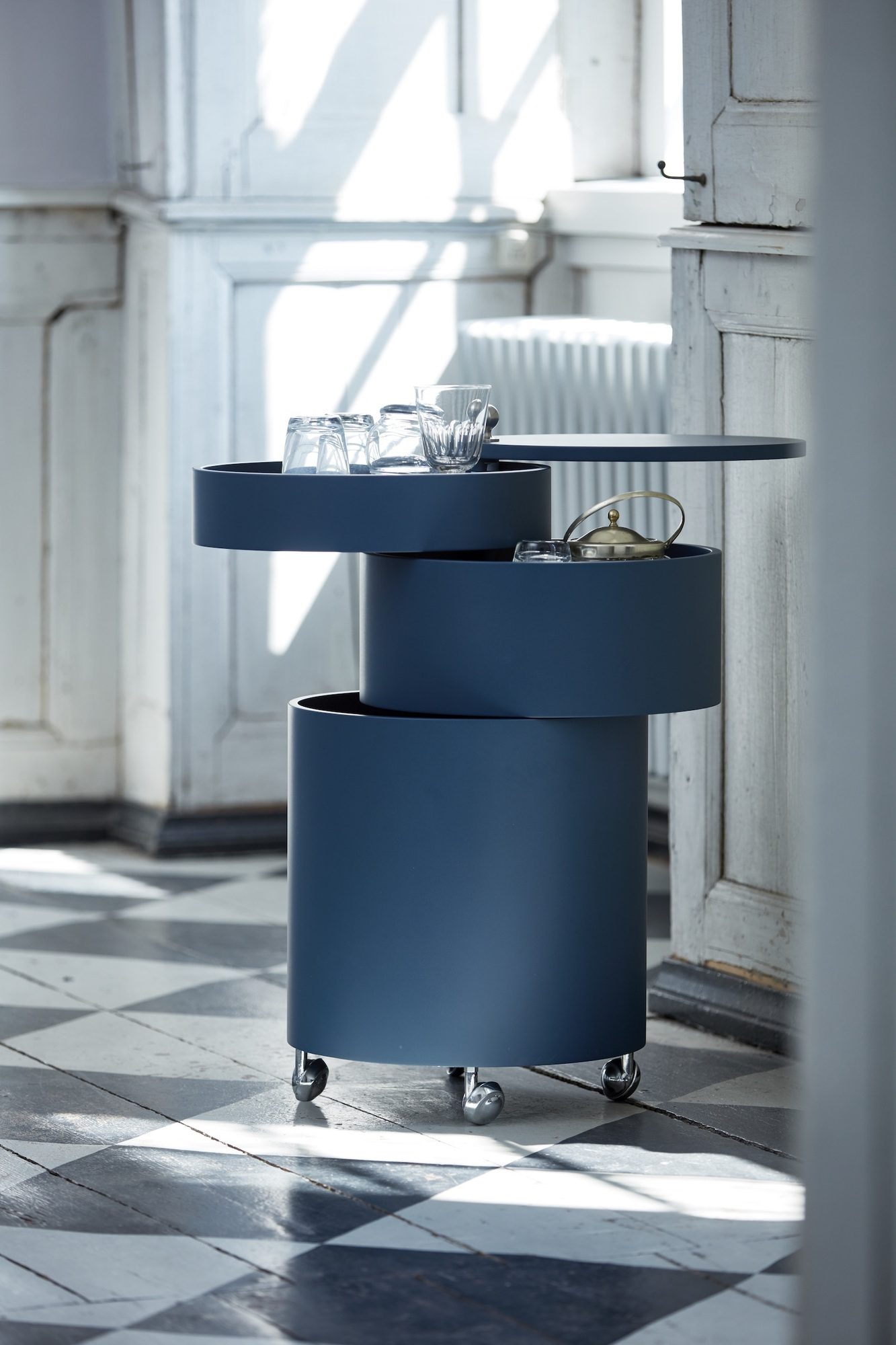 Barboy Rollwagen Weiß Verpan