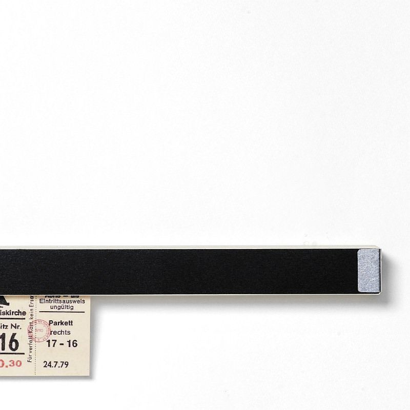 Clip Rail Klemmleiste mit Tafellack Side by Side 60 cm